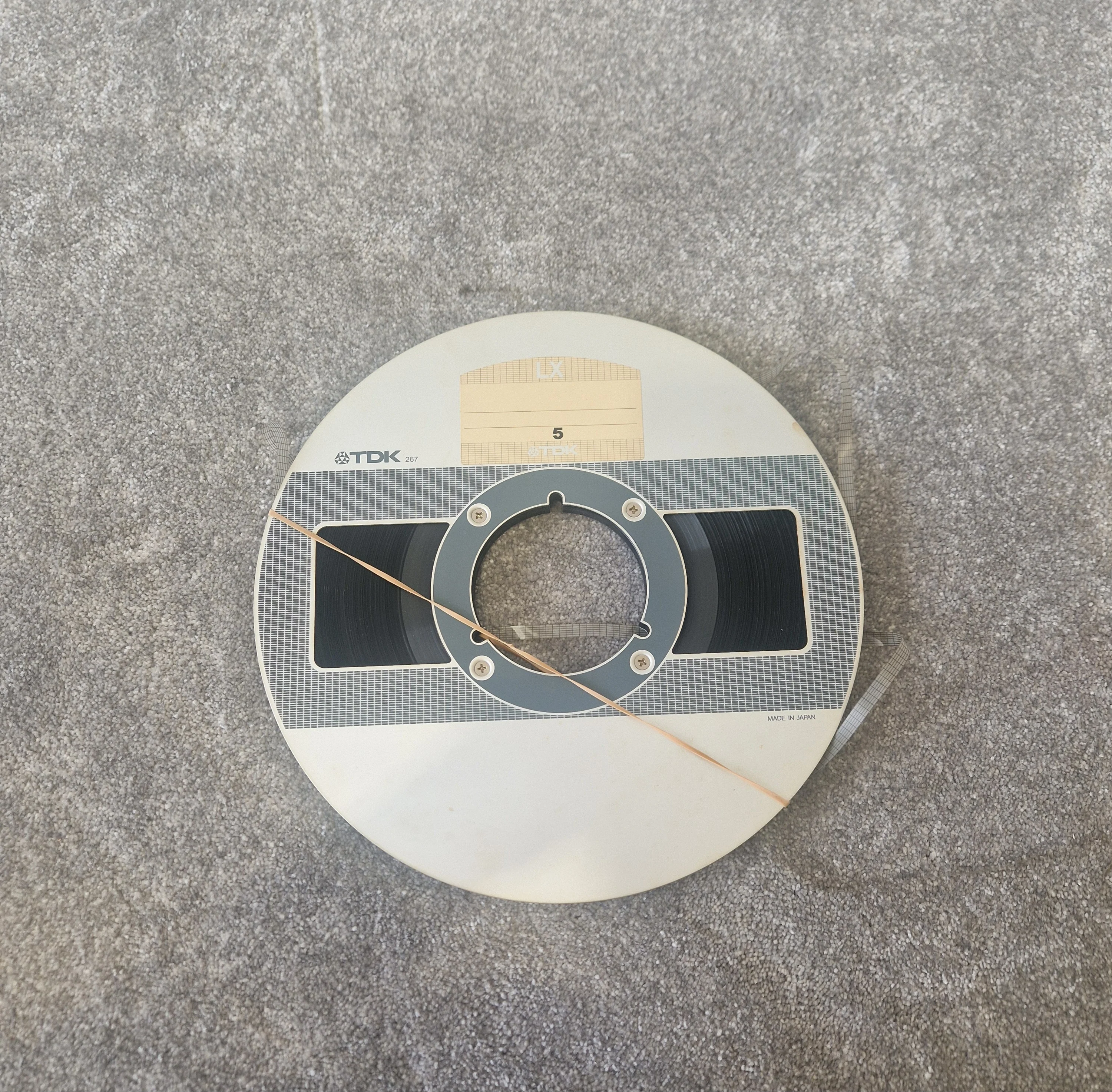 TDK LX 35/180M Reel-to-Reel Tape – ¼″ x 3600ft, Low Noise/High Output - Good - Image 6