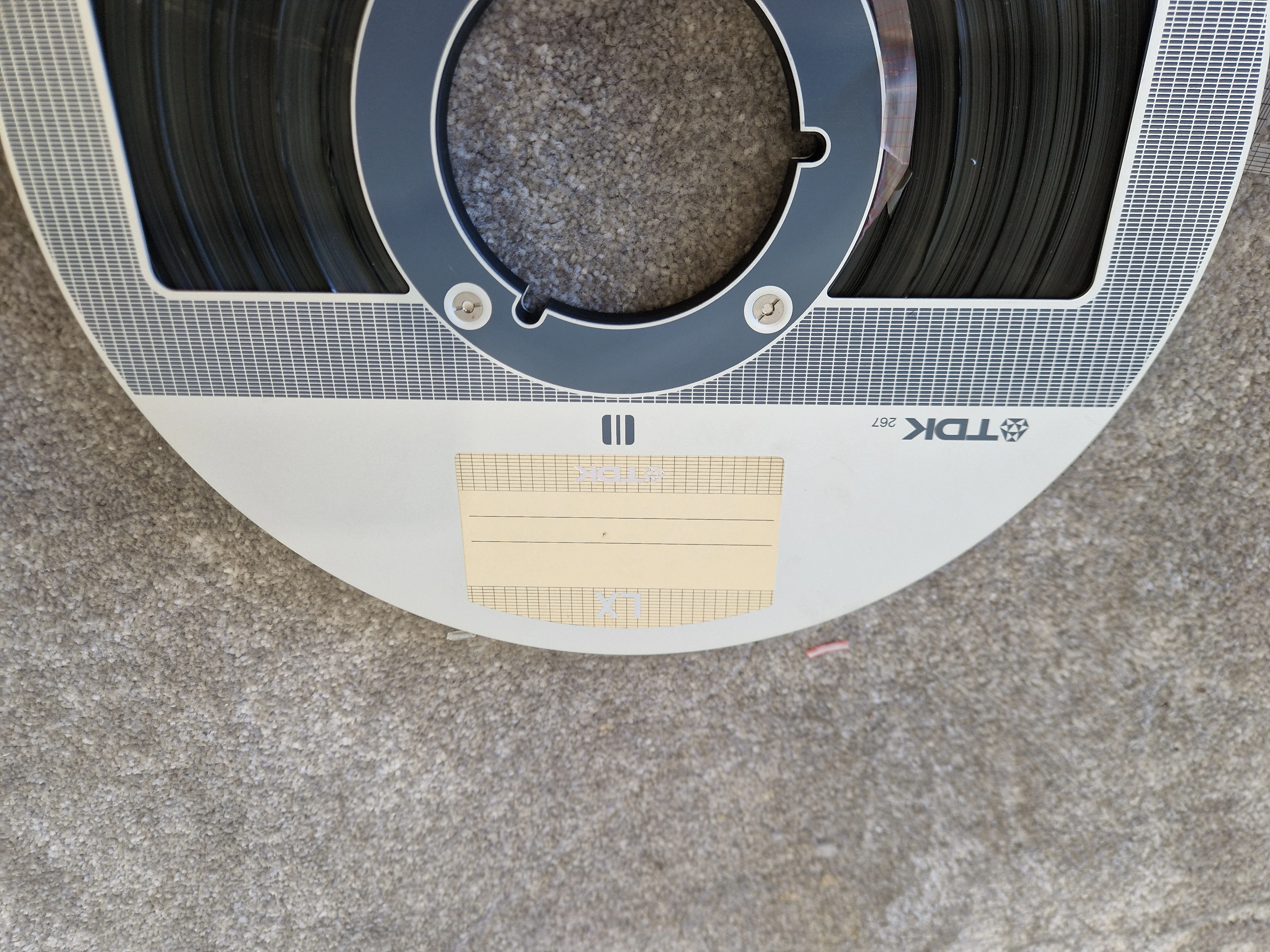 TDK LX 35-90B Reel-to-Reel Tape – ¼" Audio Tape on 7" Reel, 1800ft - Good - Image 4