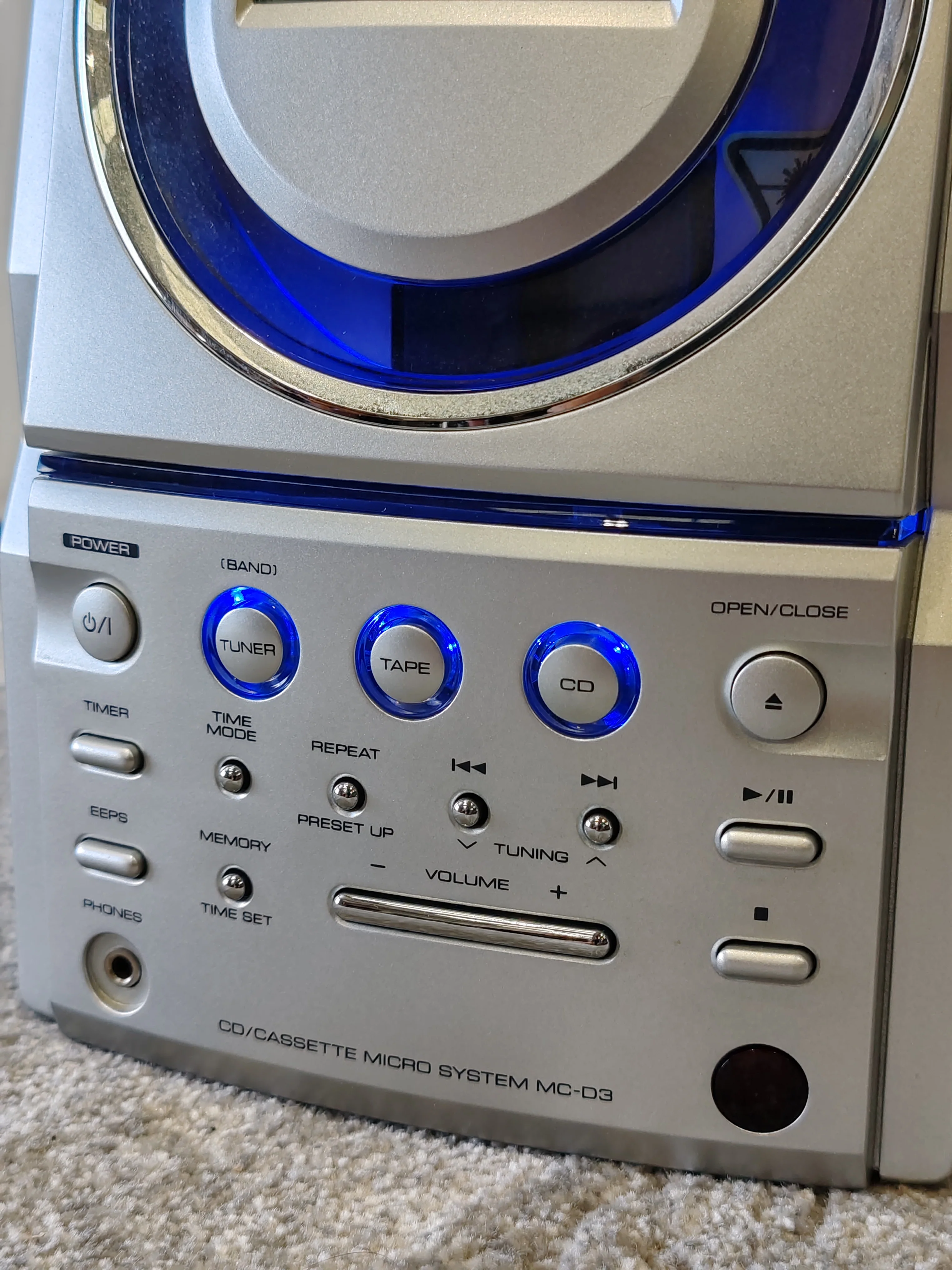 TEAC MC-D3 Micro Hi-Fi System – With Manual & Remote – Very Good - Image 5