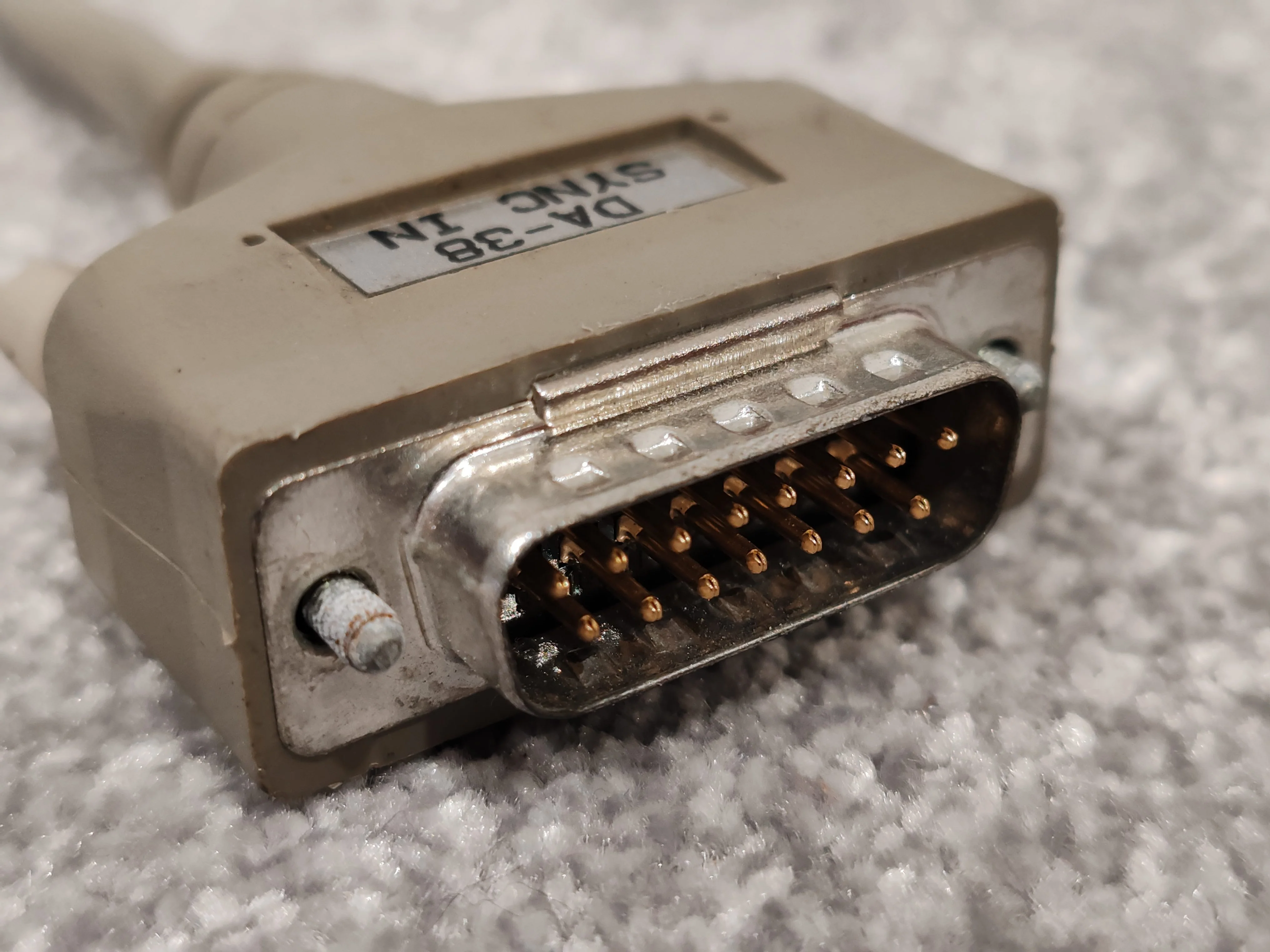 Teac Tascam DA-38 to ATS-38 Sync Cable - 1.1m length - Image 3
