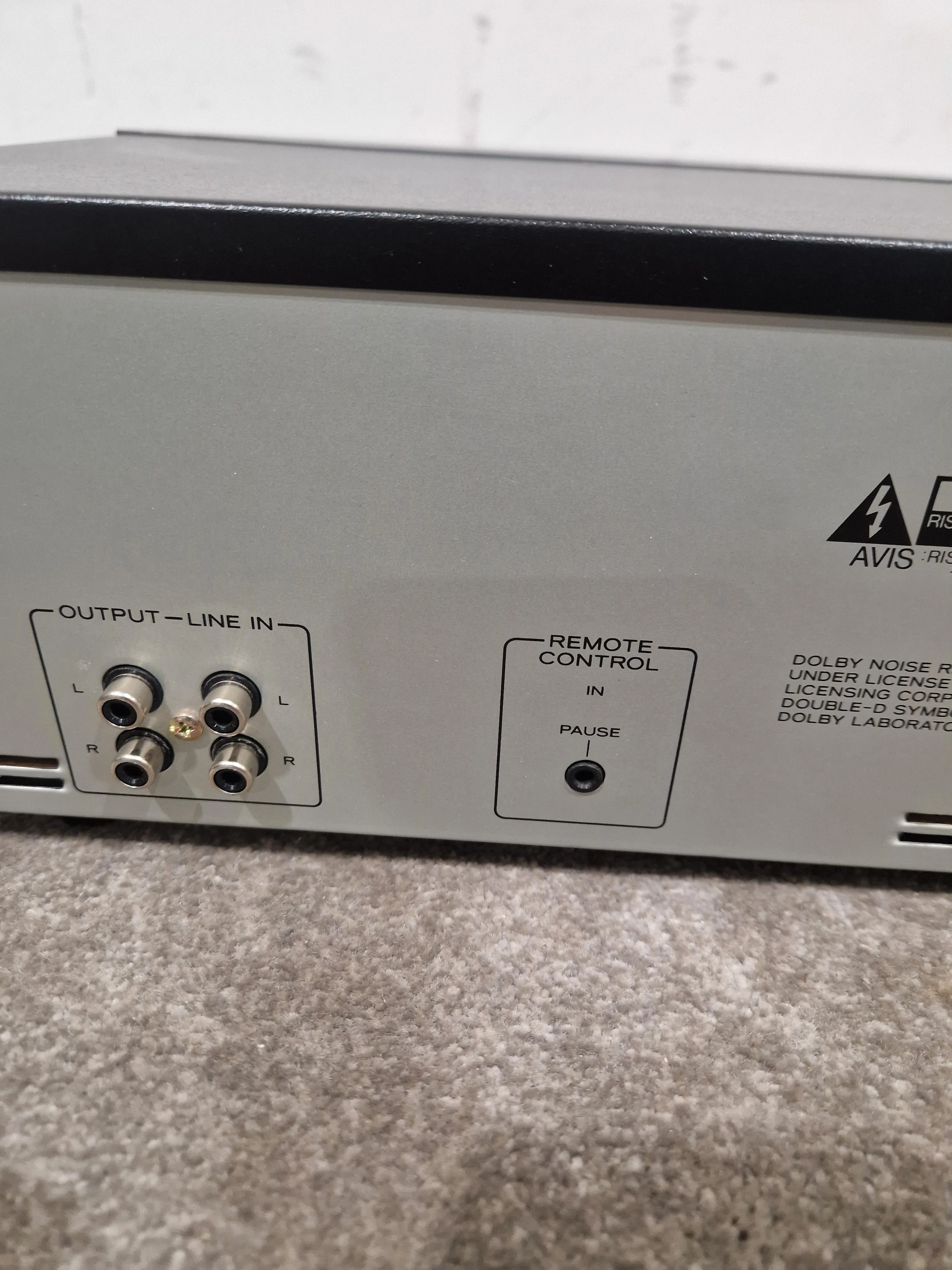 Teac V-370 - Stereo Cassette Deck - Black - Excellent - Image 13