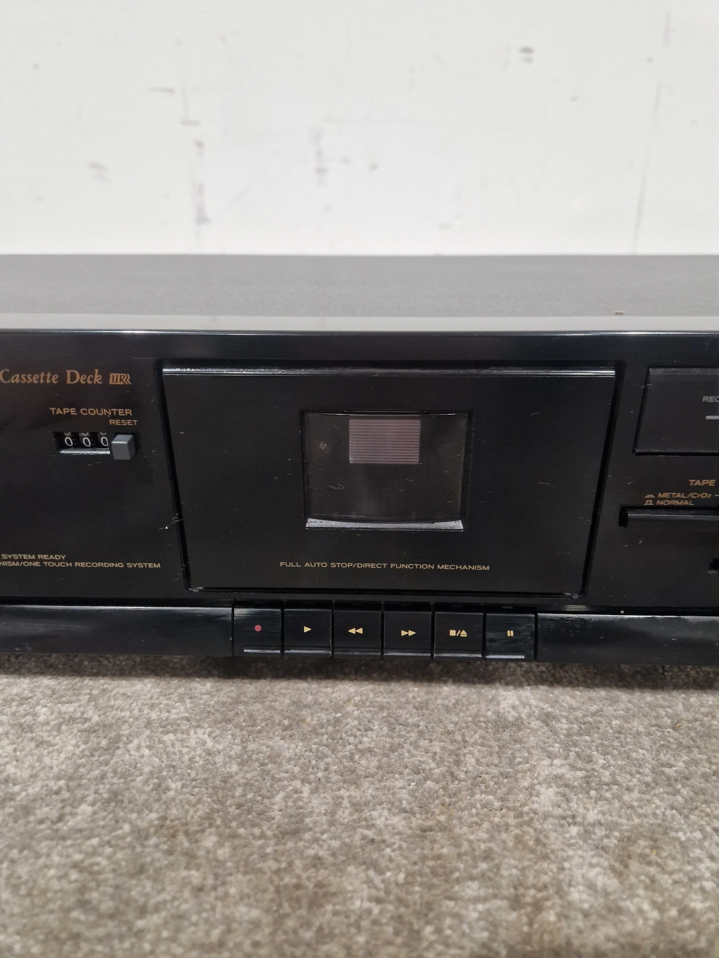 Teac V-370 - Stereo Cassette Deck - Black - Excellent - Image 8