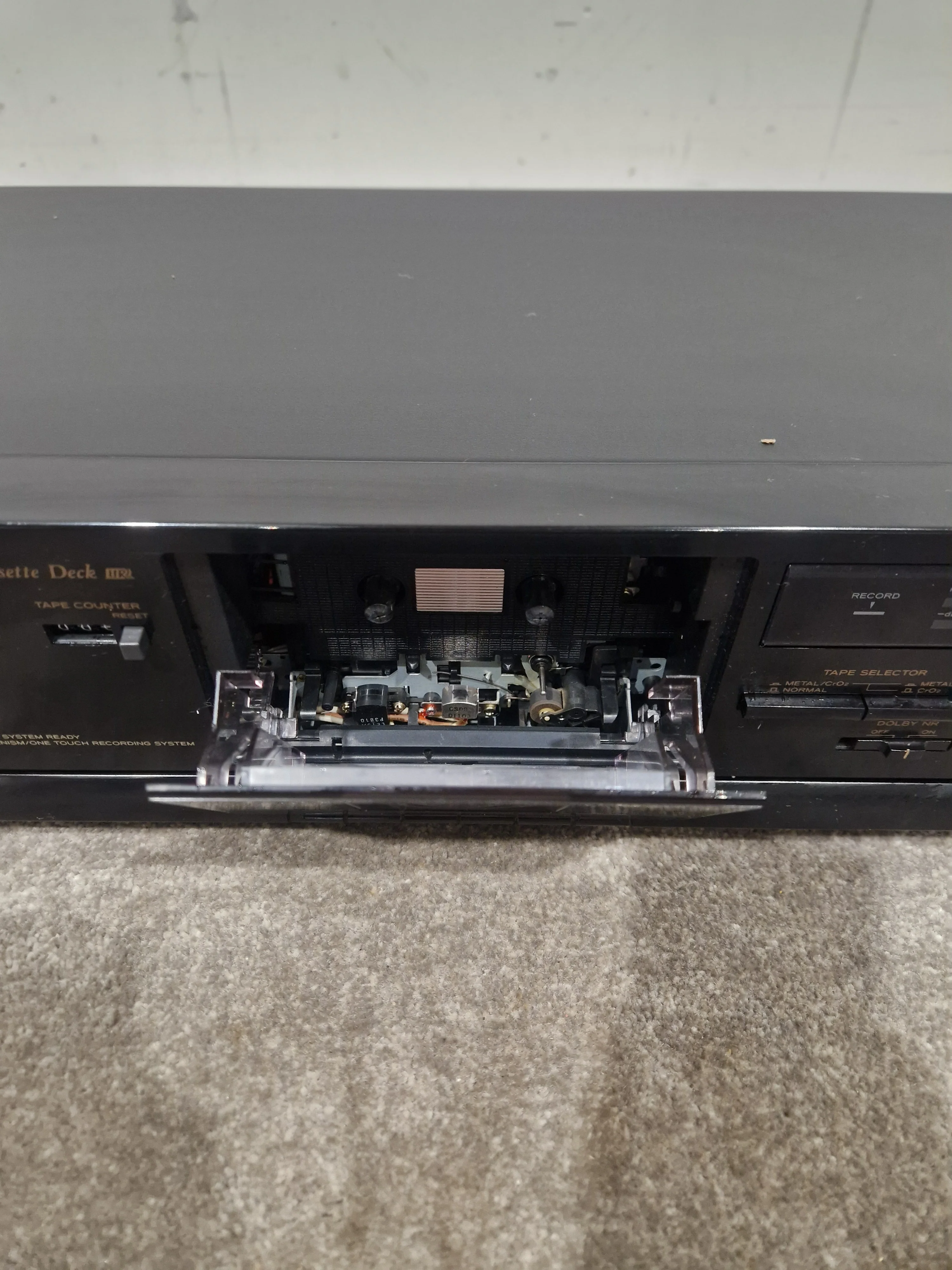 Teac V-370 - Stereo Cassette Deck - Black - Excellent - Image 9