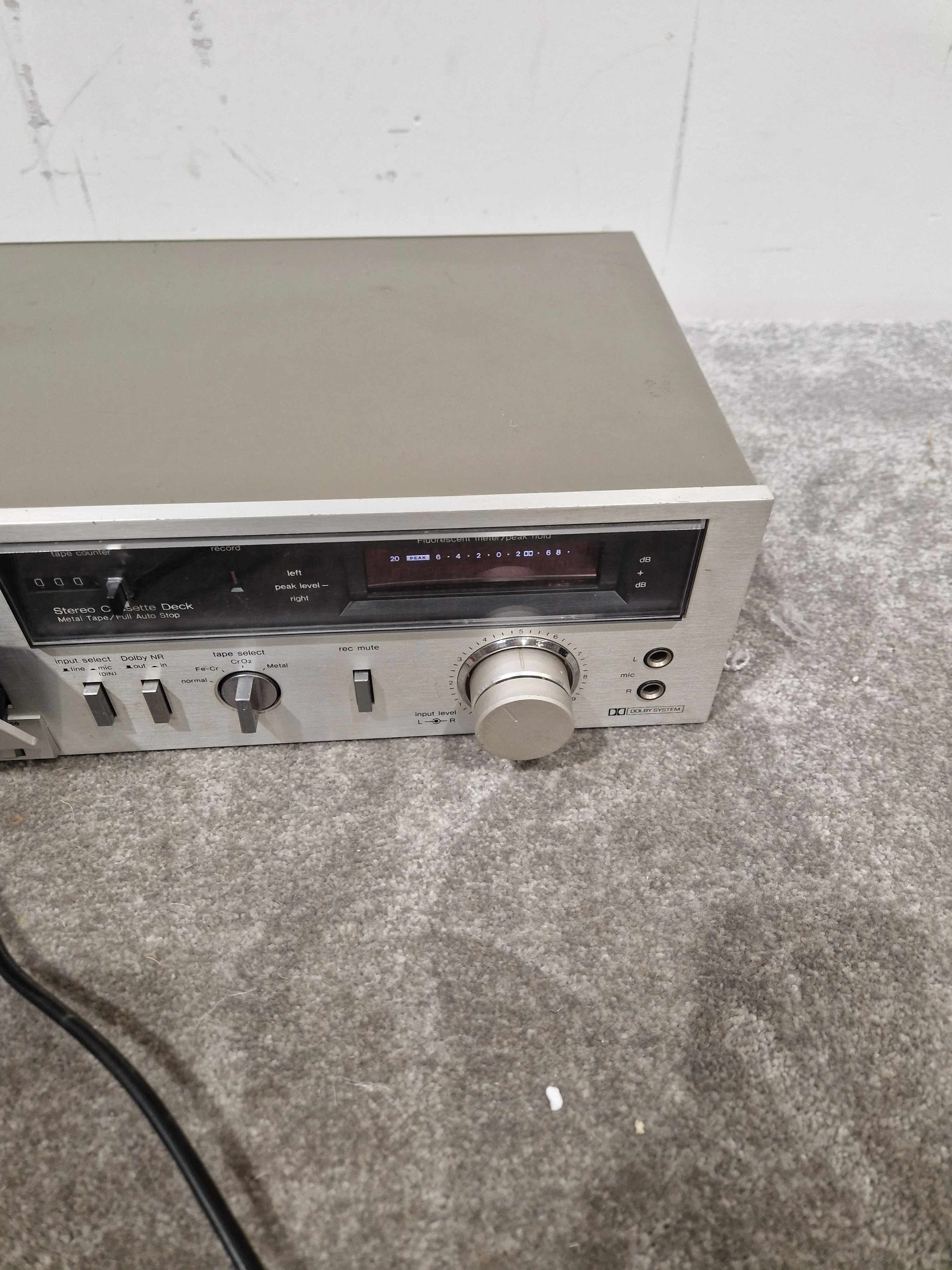 Technica RS-M14 Cassette Deck - Spares or Repair w/ Original Box & Power Cable - Image 12