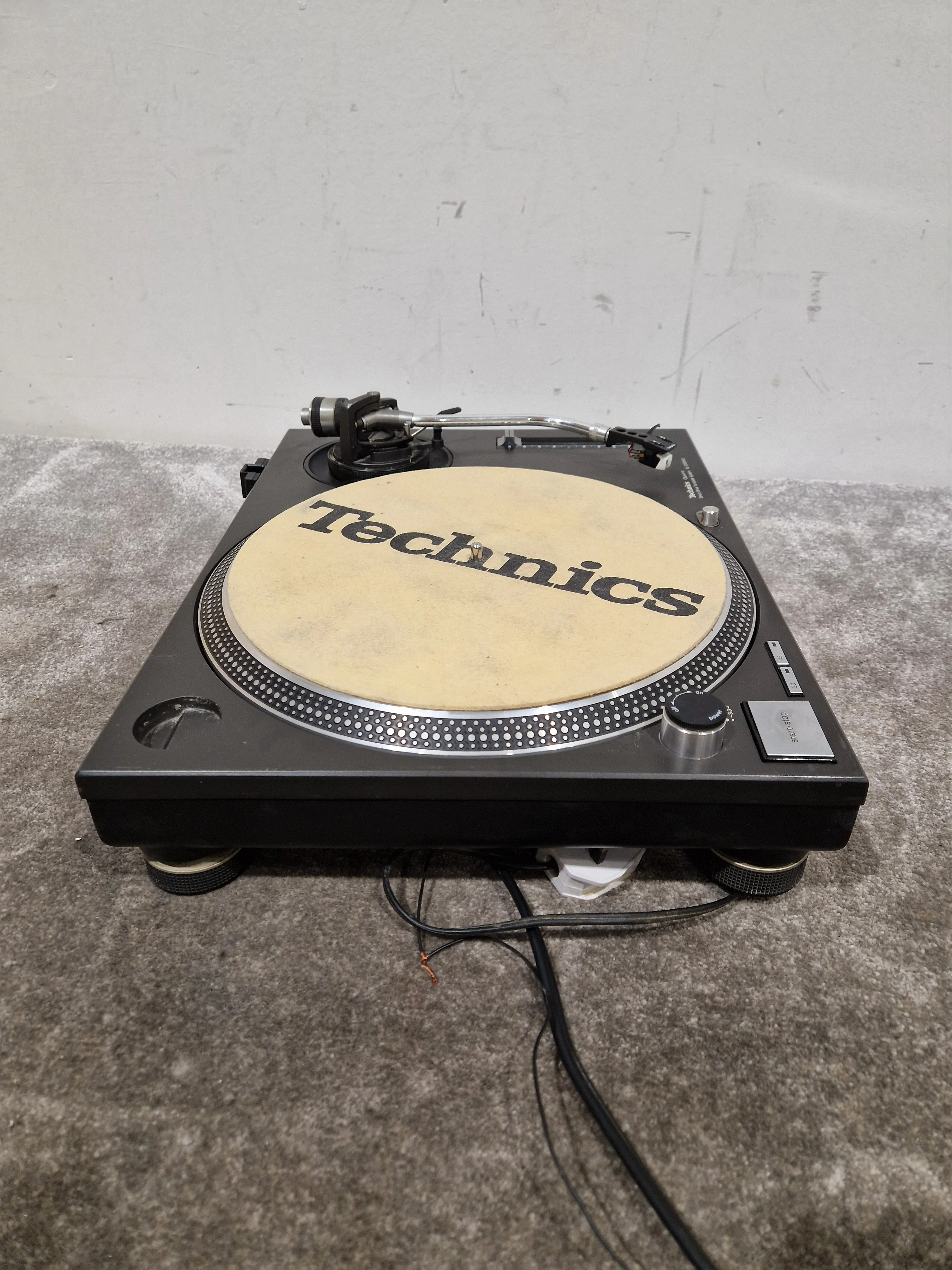 Technics Deck Sl-1210mk2 - Direct Drive Turntable - Good w/ Power Supply - Image 7