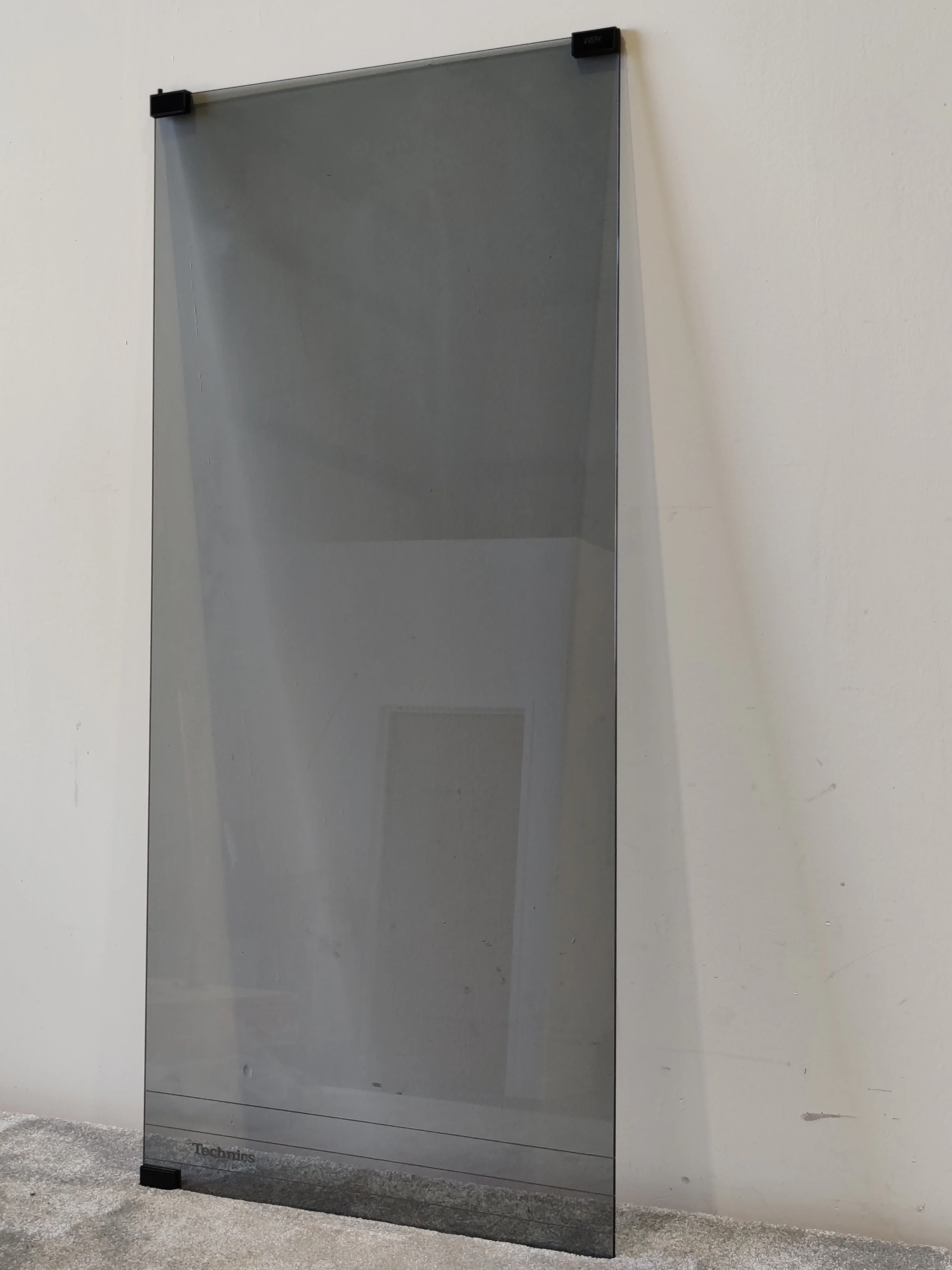 Technics Hi-Fi Cabinet Glass Door with Technics logo – Vintage - Very Good - Image 2