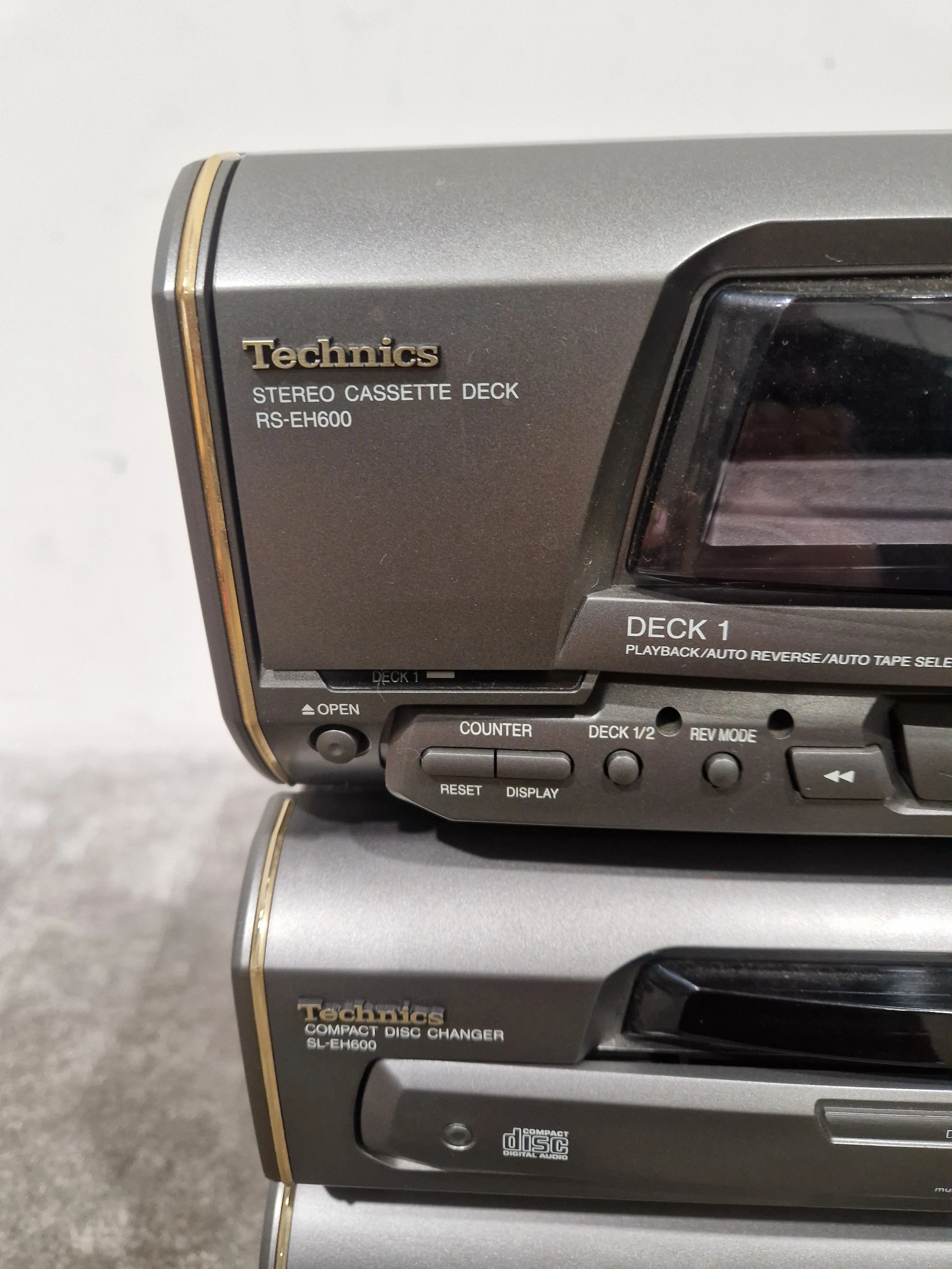 Technics HI-FI Set SA-EH600 Audio System - Multi-Disc Changer - Excellent w/ Original Box & Power Cable - Image 16