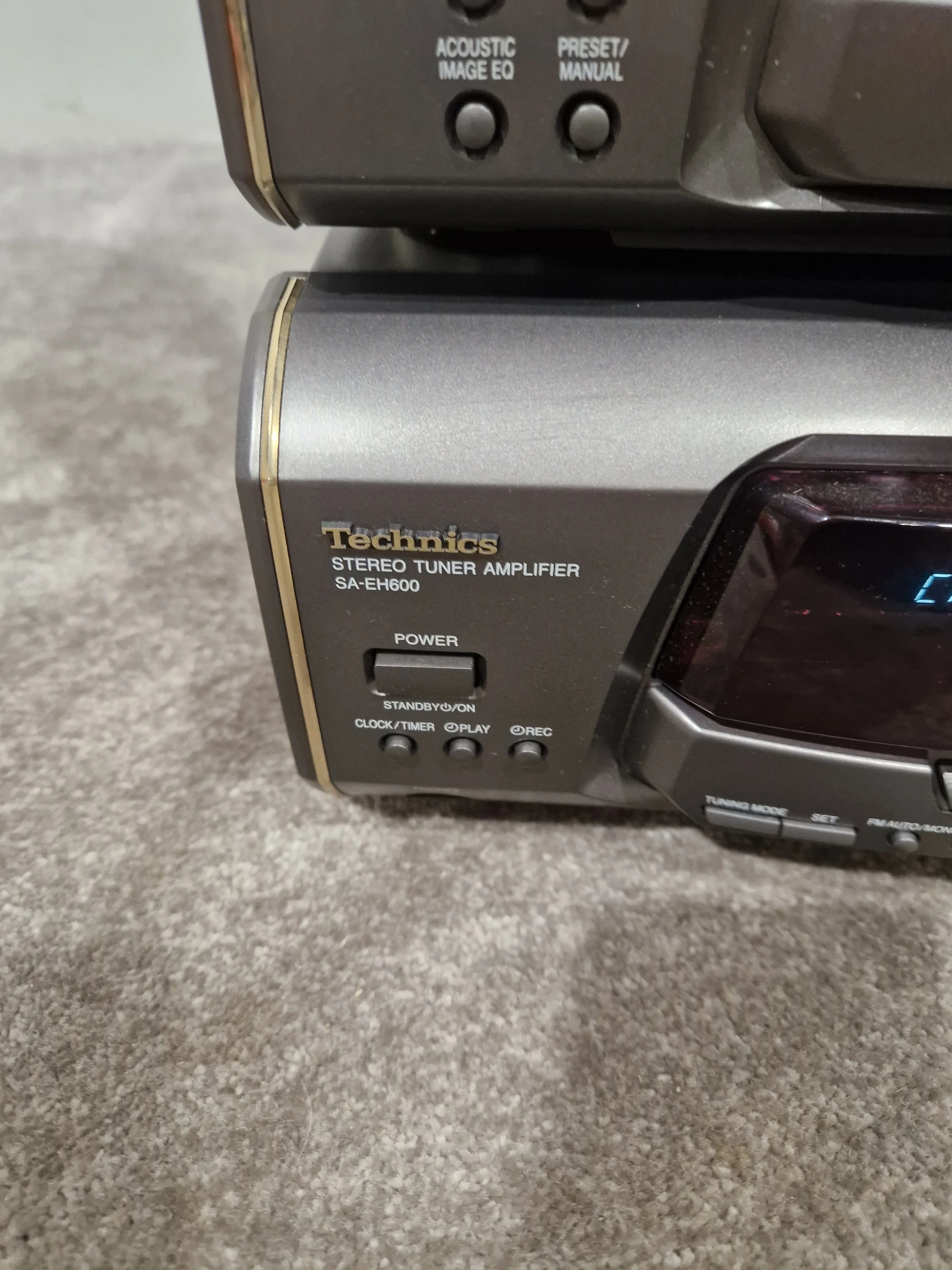 Technics HI-FI Set SA-EH600 Audio System - Multi-Disc Changer - Excellent w/ Original Box & Power Cable - Image 8