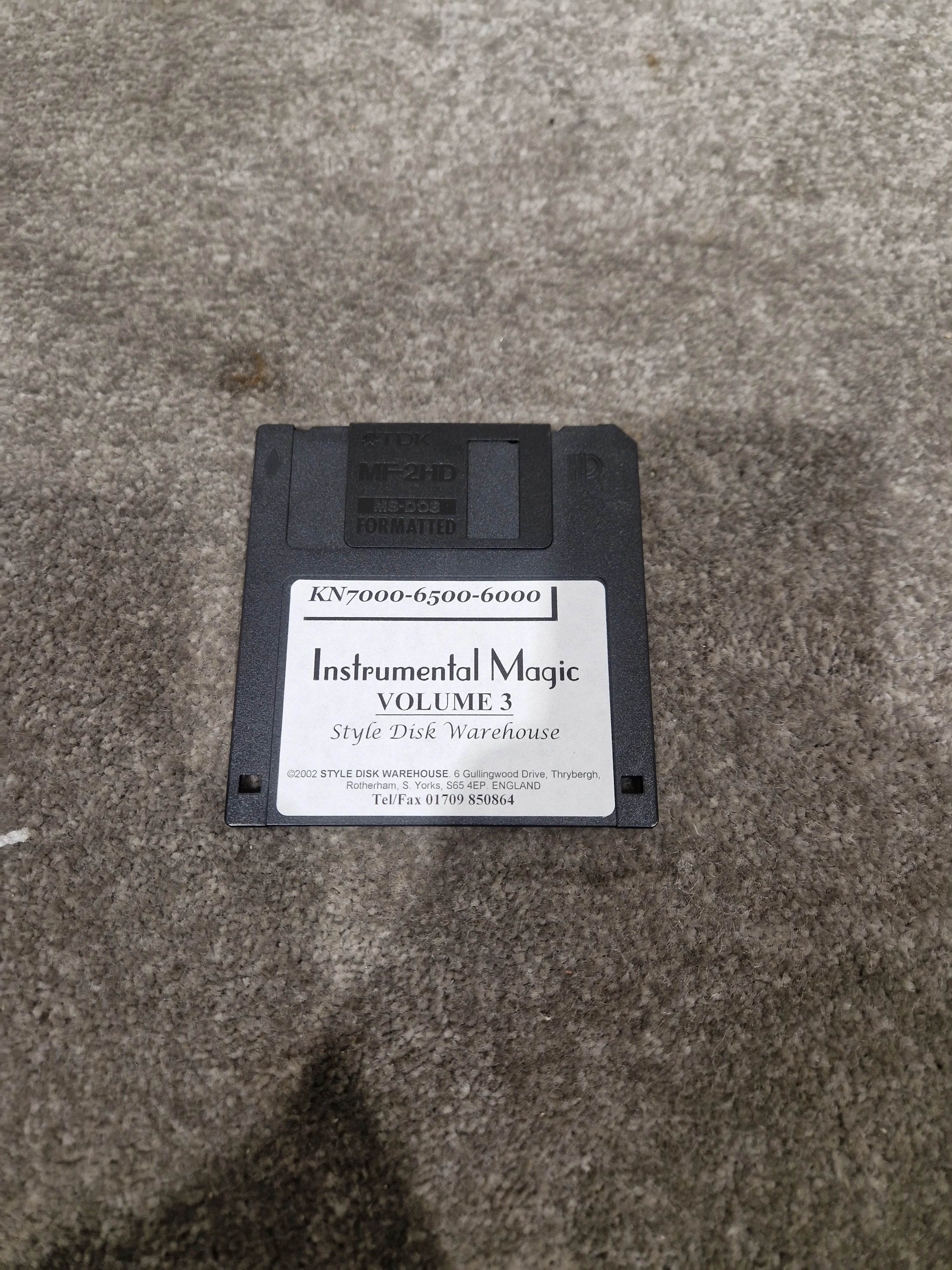 Technics Instrumental Magic Vol 3 For Kn6000-7000 Sound Module - Comprehensive Sound Library - Excellent - Image 6