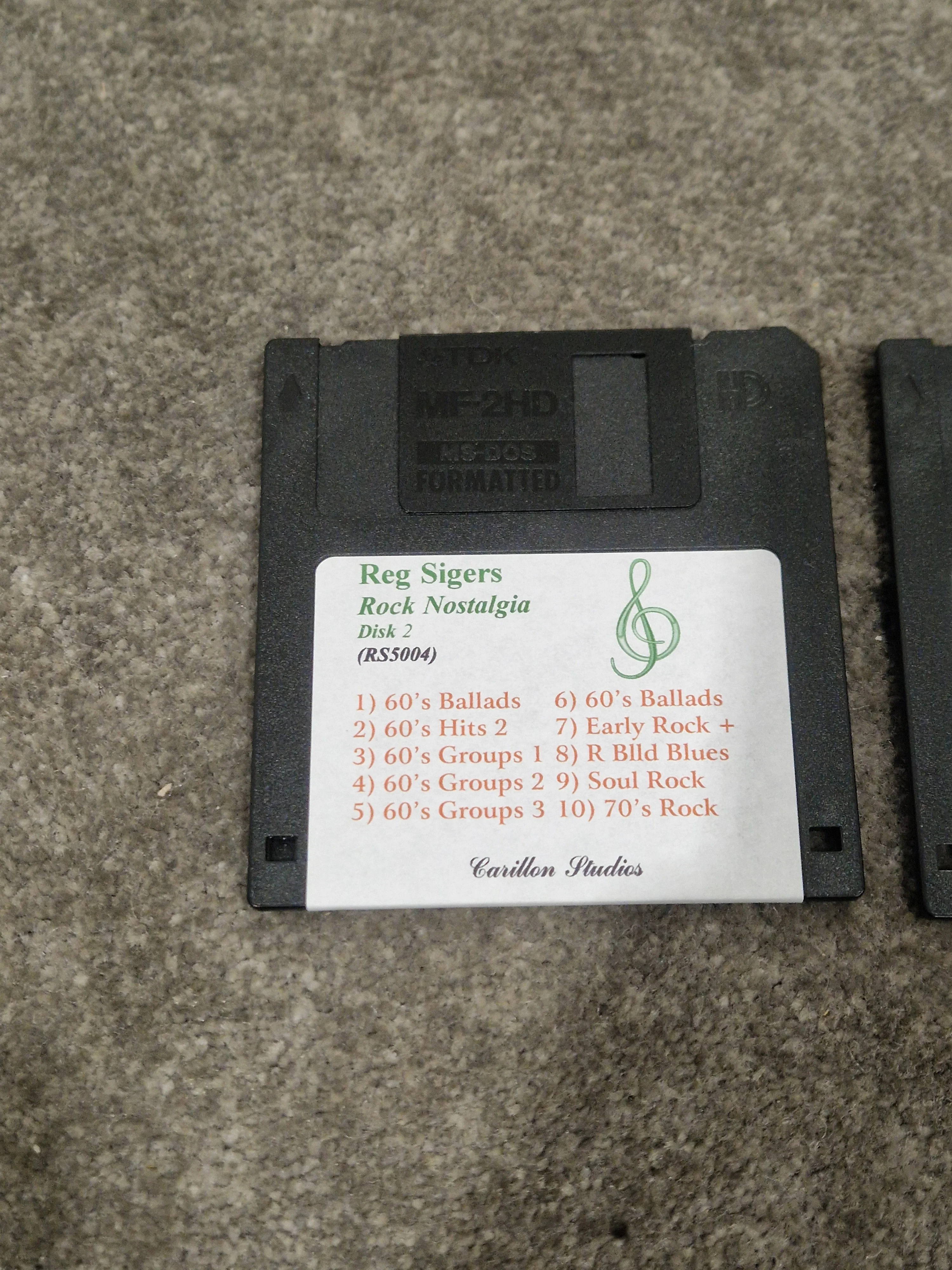 Technics Rock Nostalgia For Kn5000-7000 Sound Module - Vintage Sound Expansion - Excellent - Image 10