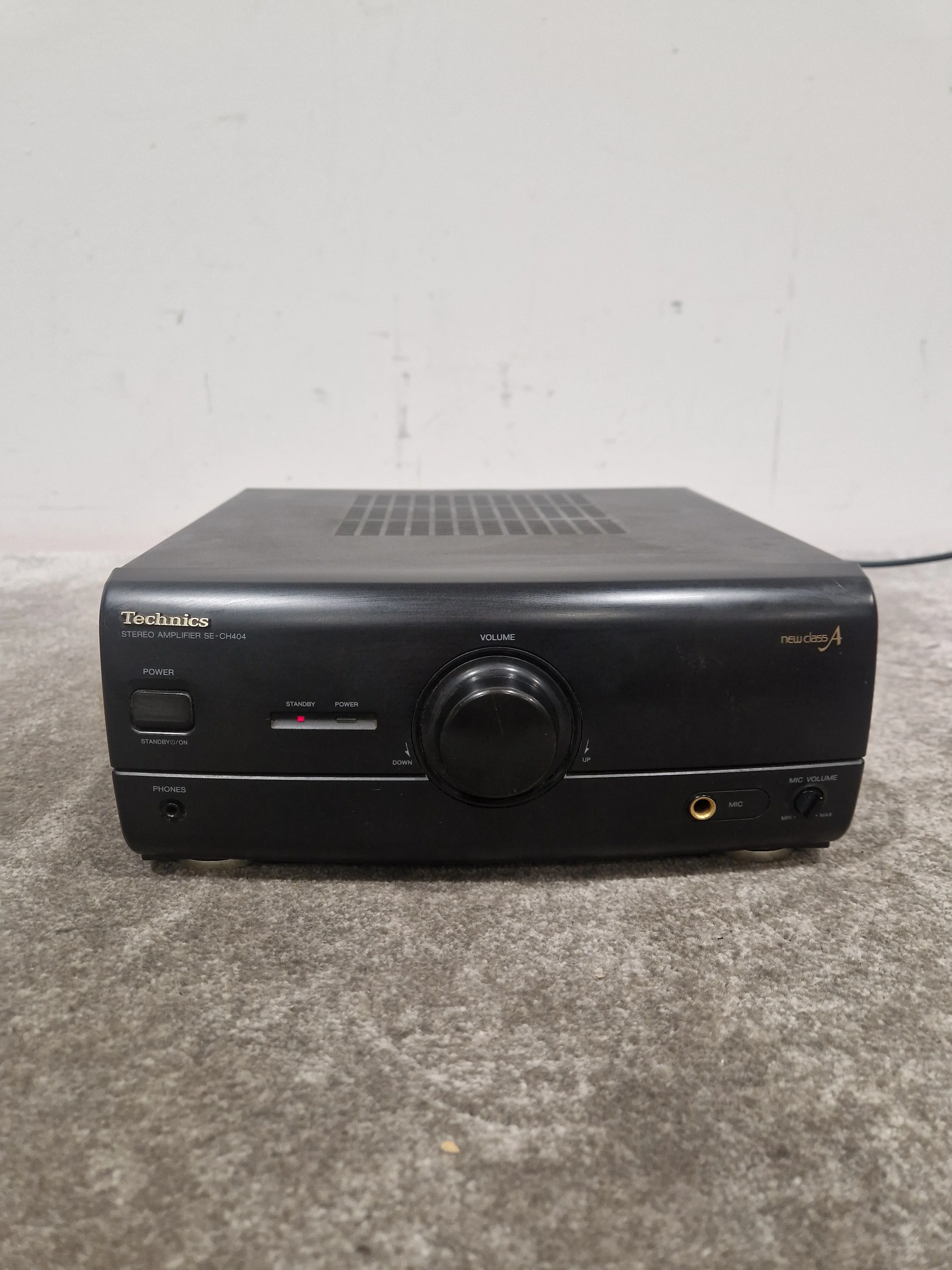 Technics RS-CH404 Amplifier Black - Good - Image 10