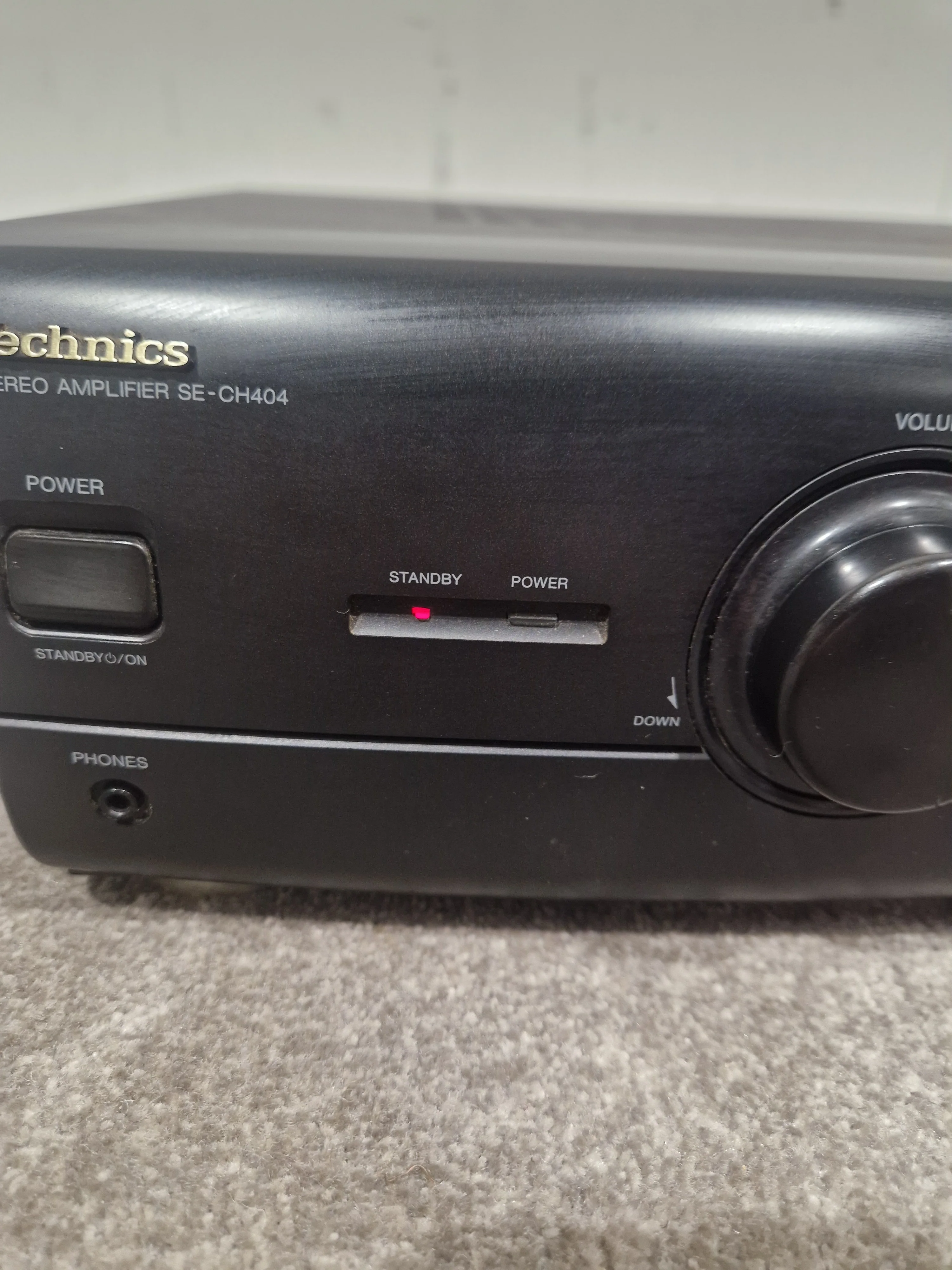 Technics RS-CH404 Amplifier Black - Good - Image 11