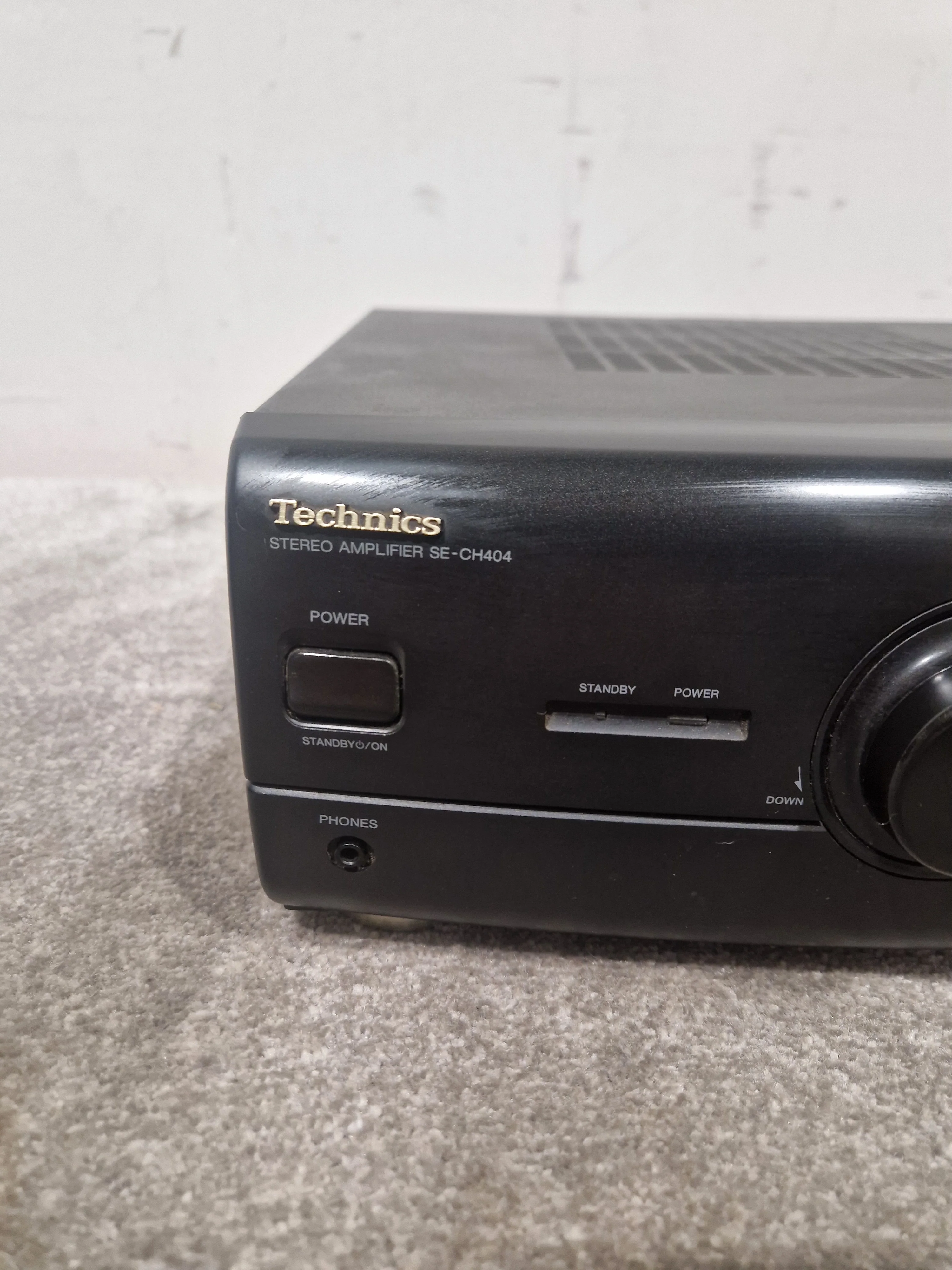 Technics RS-CH404 Amplifier Black - Good - Image 4