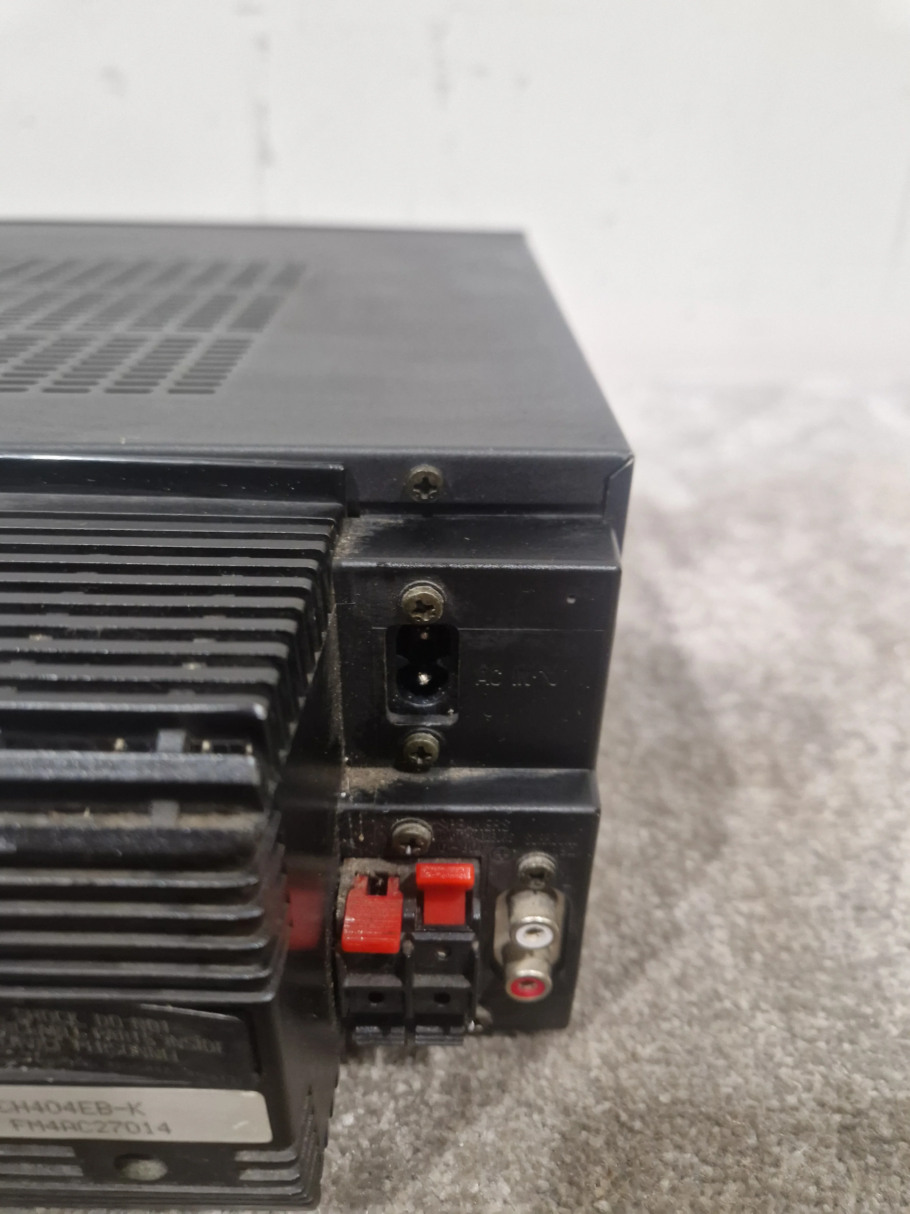 Technics RS-CH404 Amplifier Black - Good - Image 7
