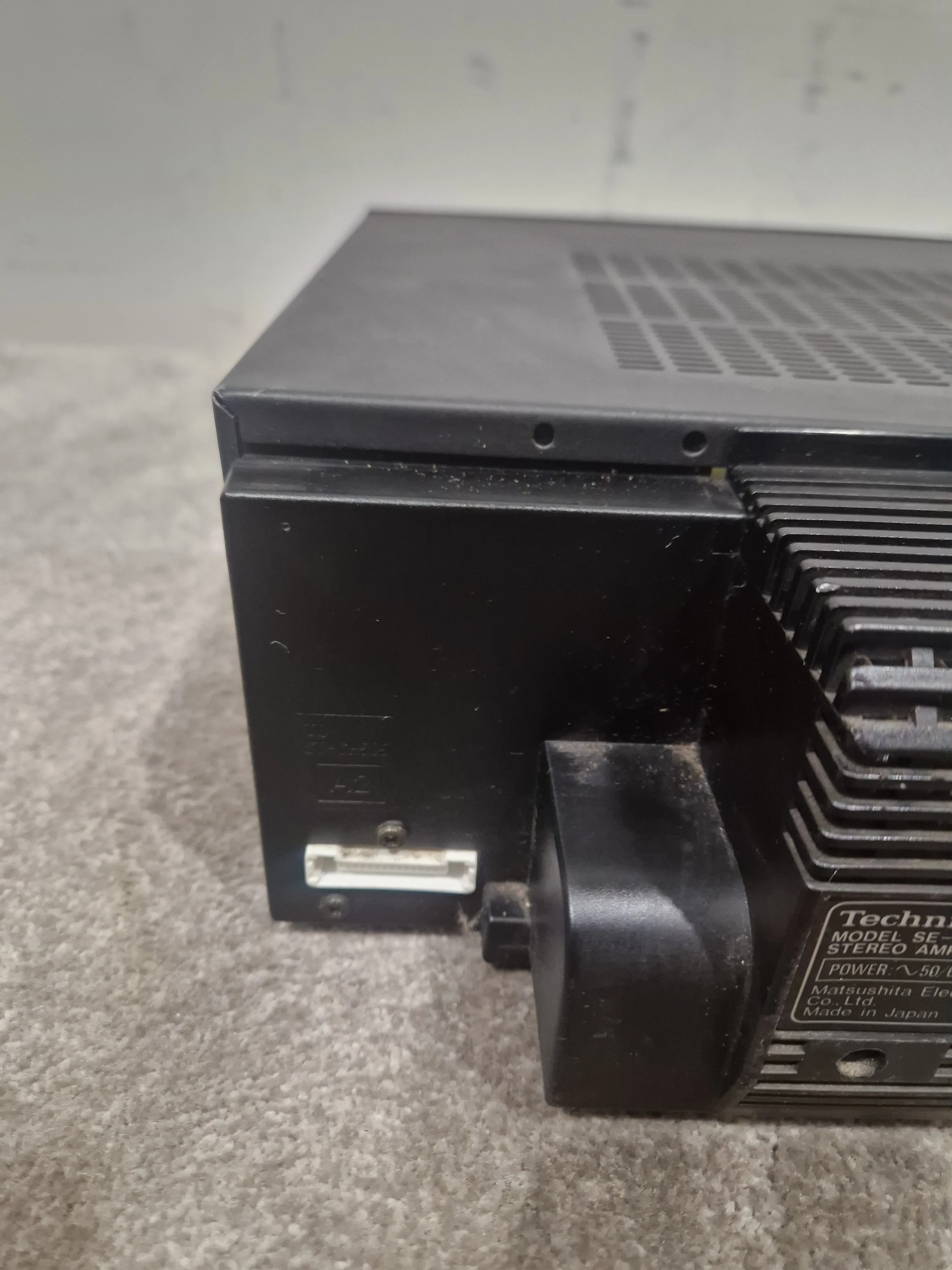 Technics RS-CH404 Amplifier Black - Good - Image 9