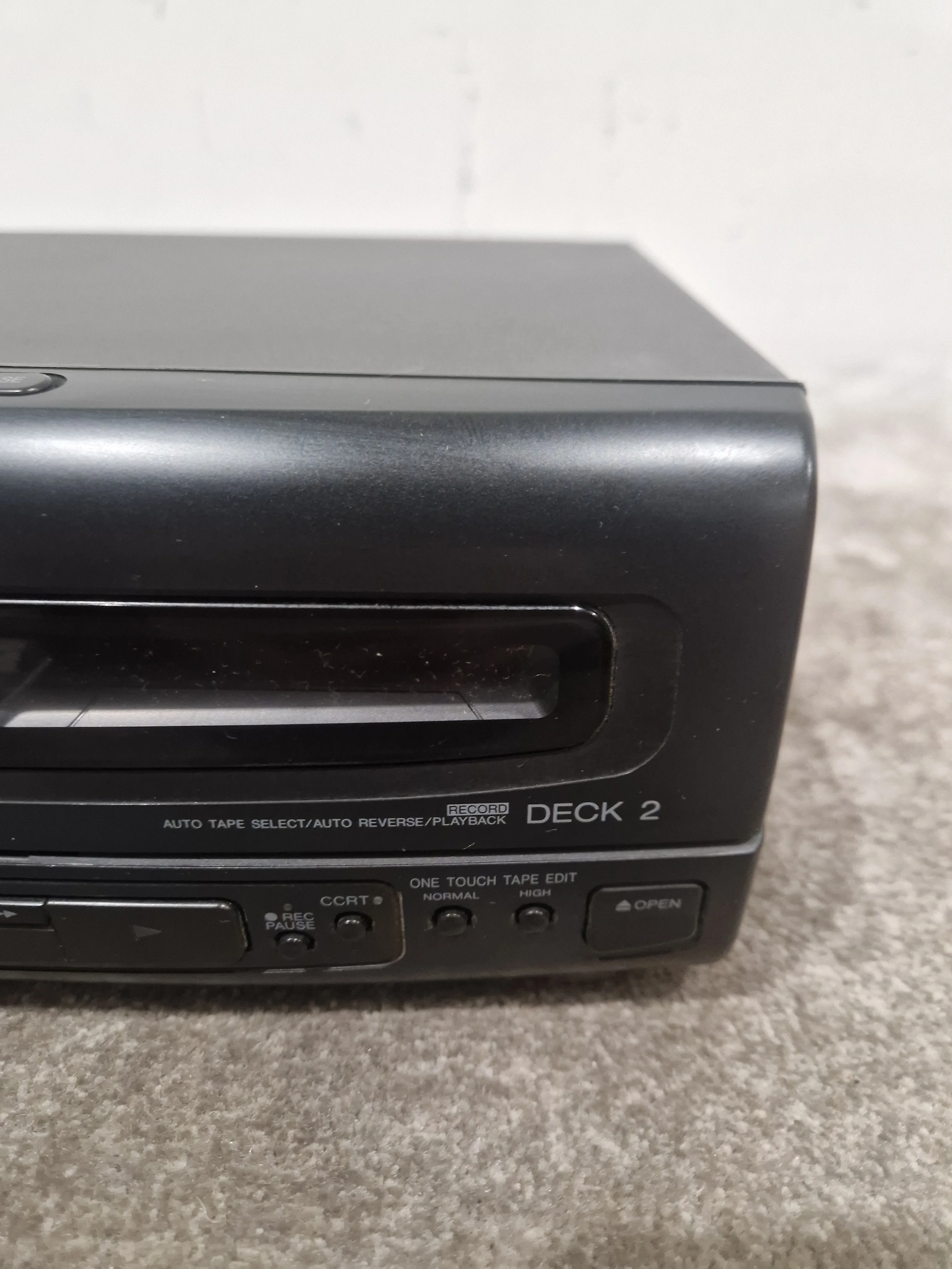 Technics RS-CH404 cassette deck black - Good - Image 2