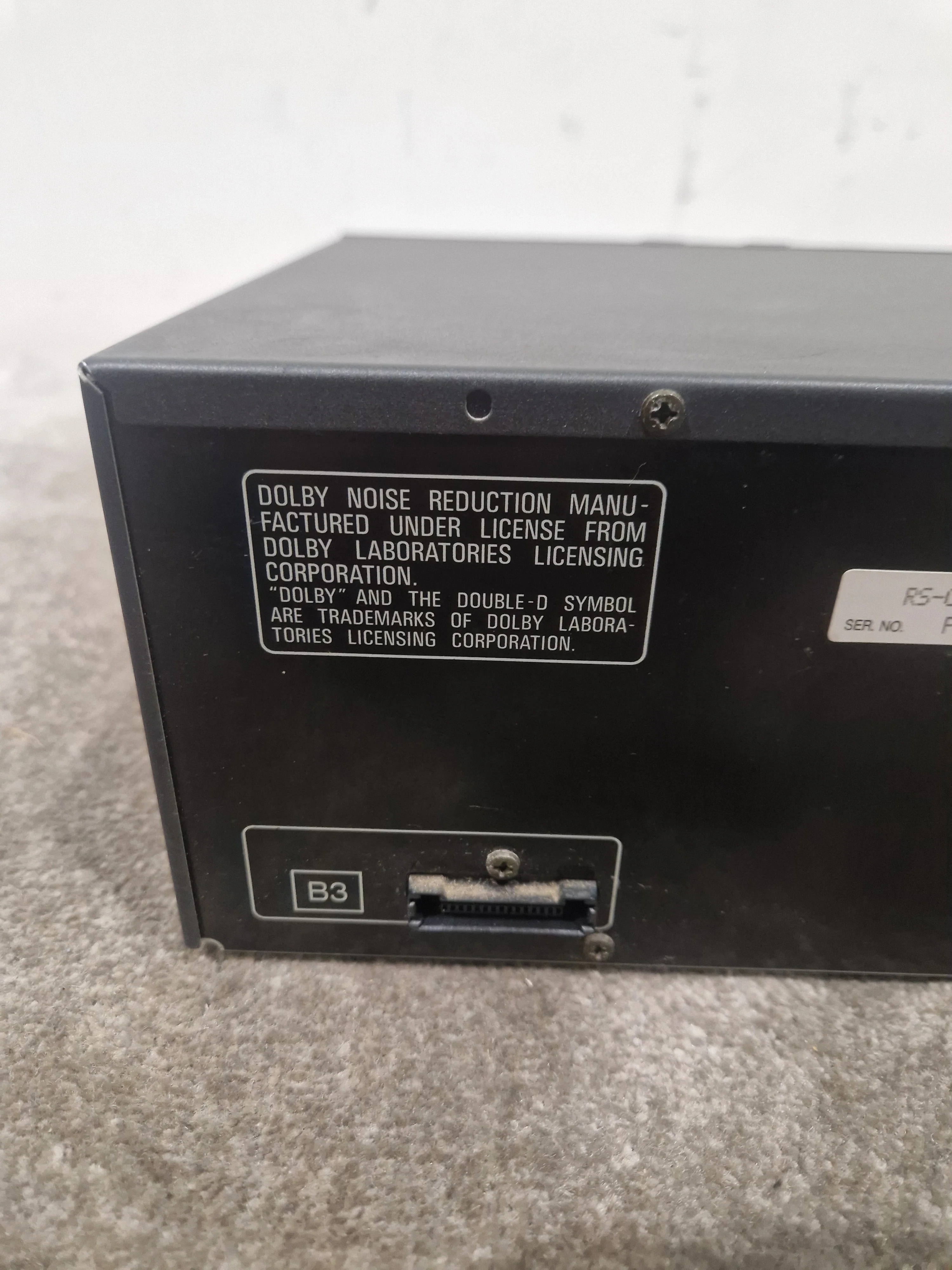 Technics RS-CH404 cassette deck black - Good - Image 7