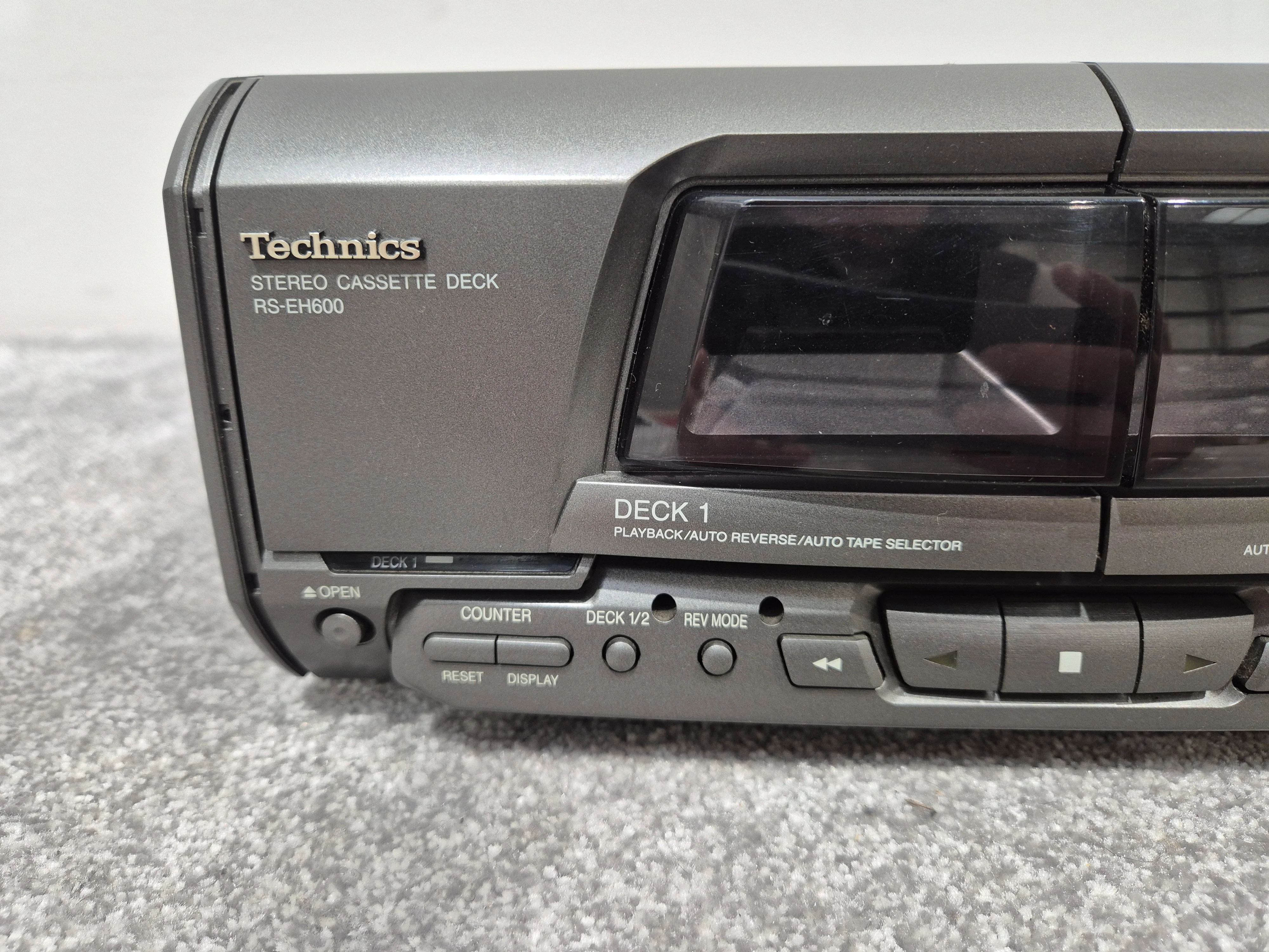 Technics RS-EH600 - Stereo Cassette Deck (Spares or Repairs) - Image 2