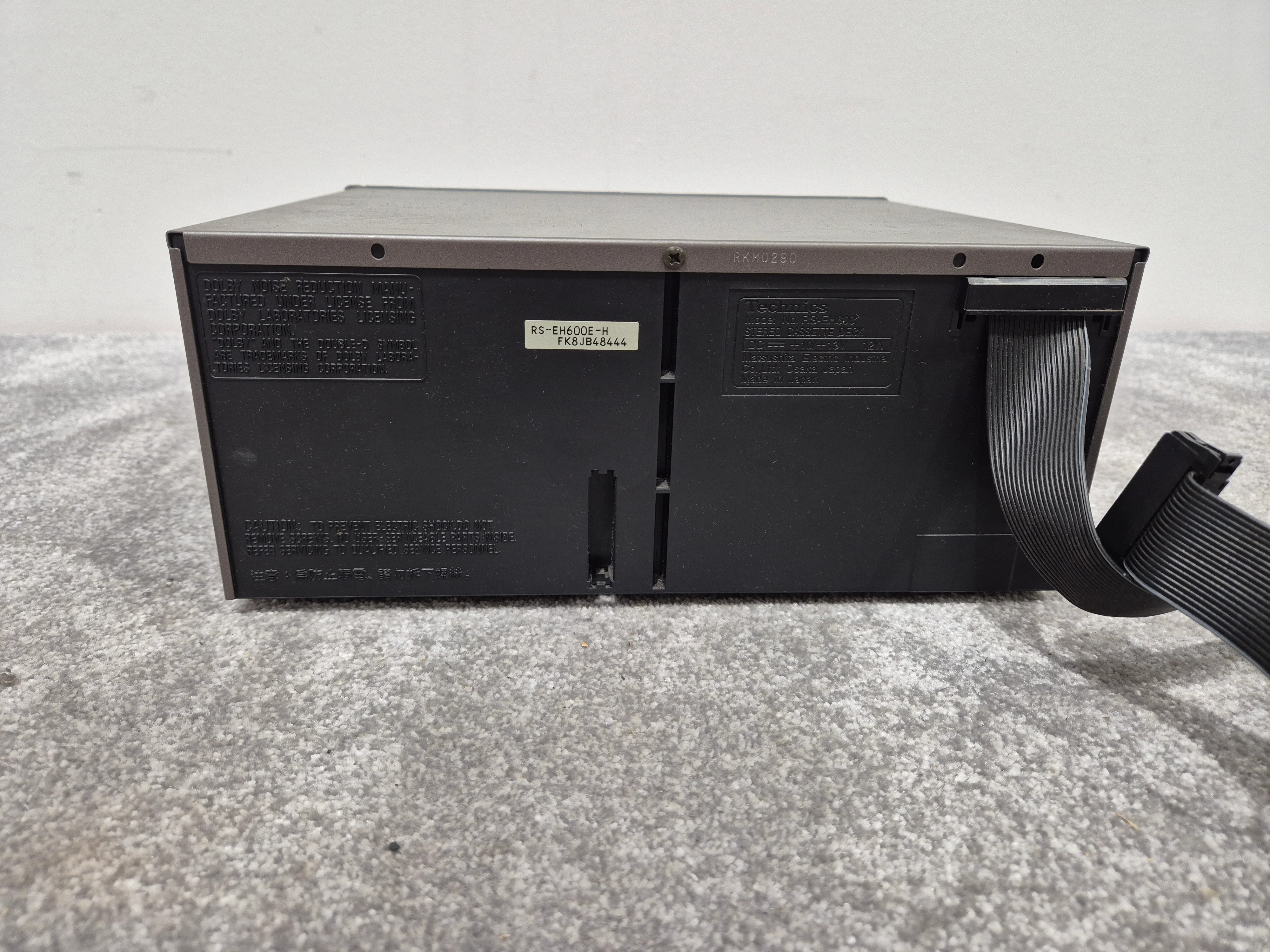 Technics RS-EH600 - Stereo Cassette Deck (Spares or Repairs) - Image 6