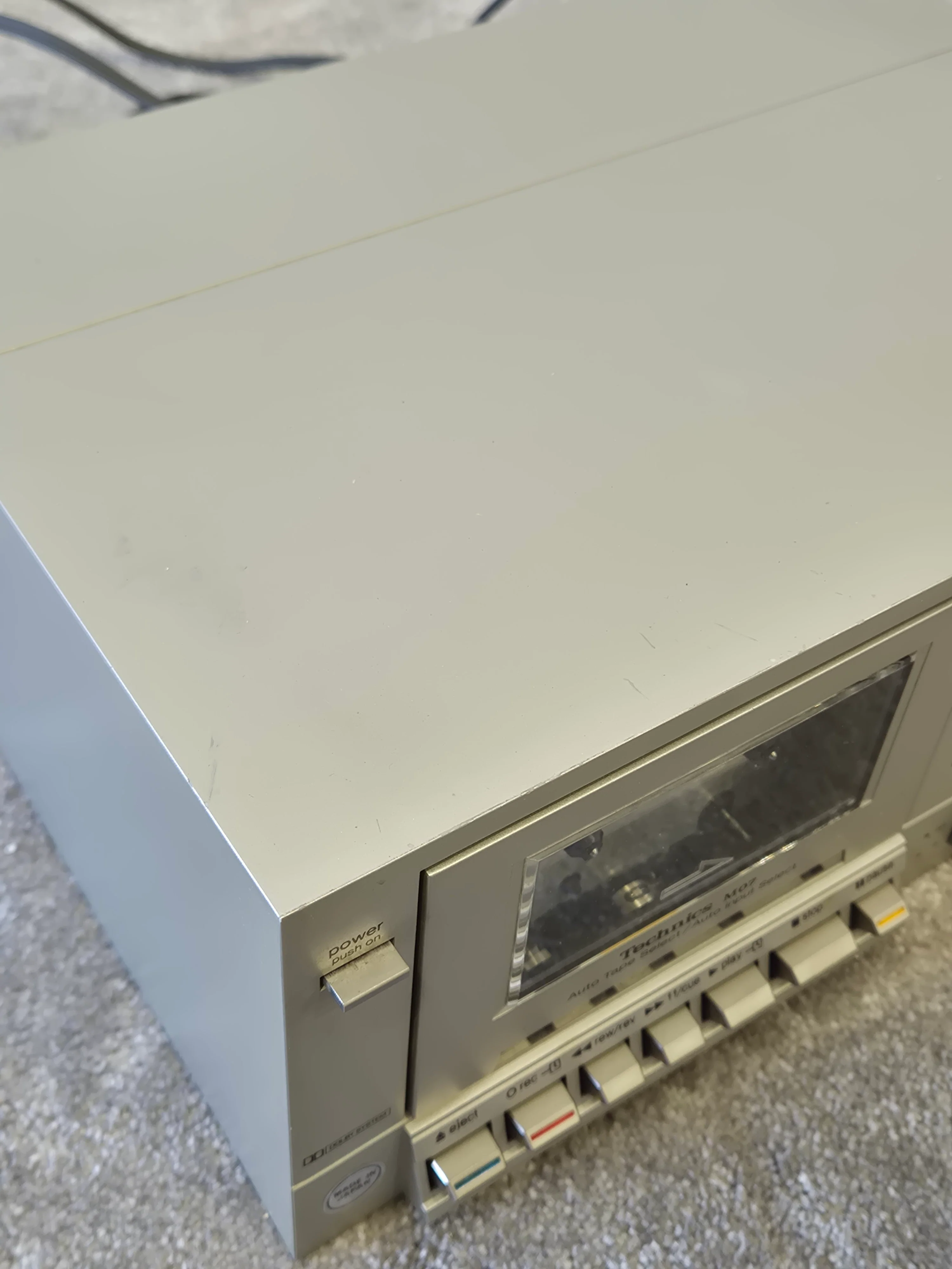 Technics RS-M07 - Stereo Cassette Deck - Very Good - Image 5