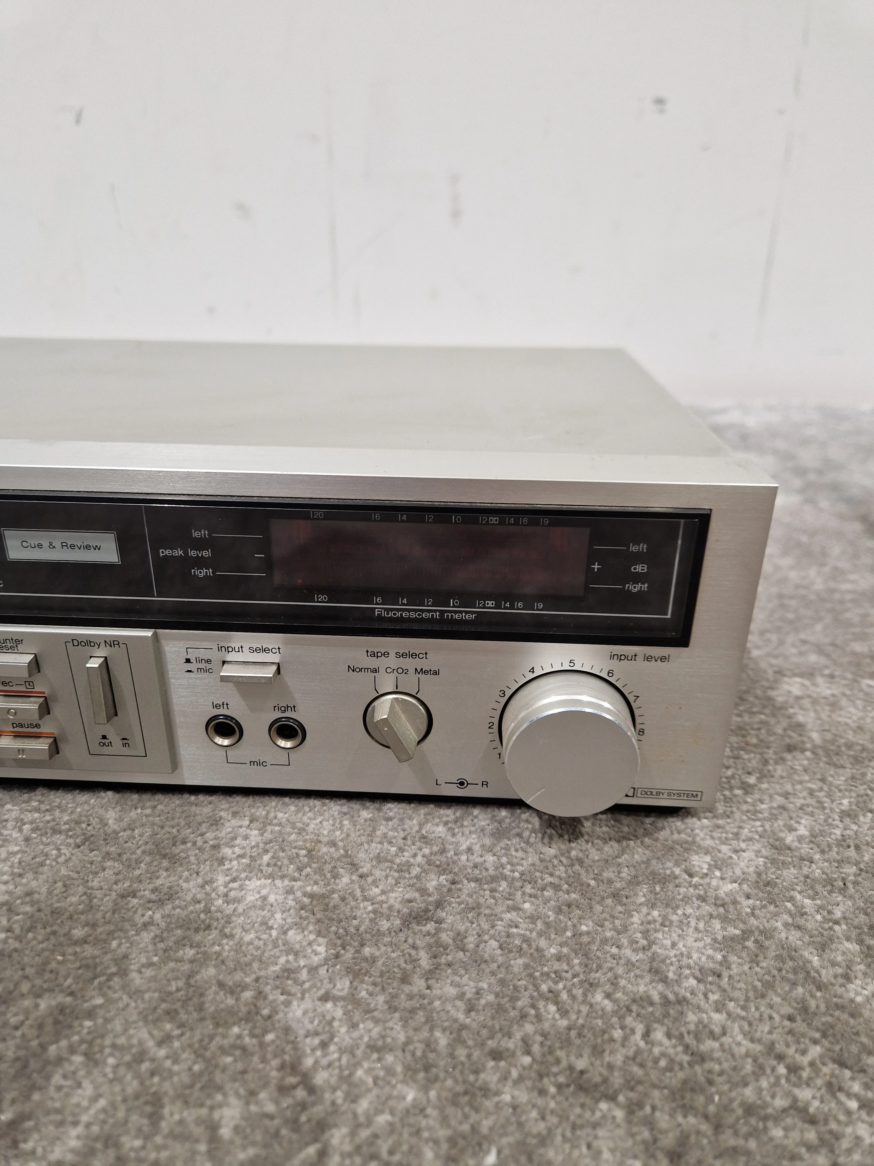 Technics Rs-m216 Cassette Deck - High Fidelity Audio, Dolby B/C Noise Reduction - Fair w/ Manuals - Image 10
