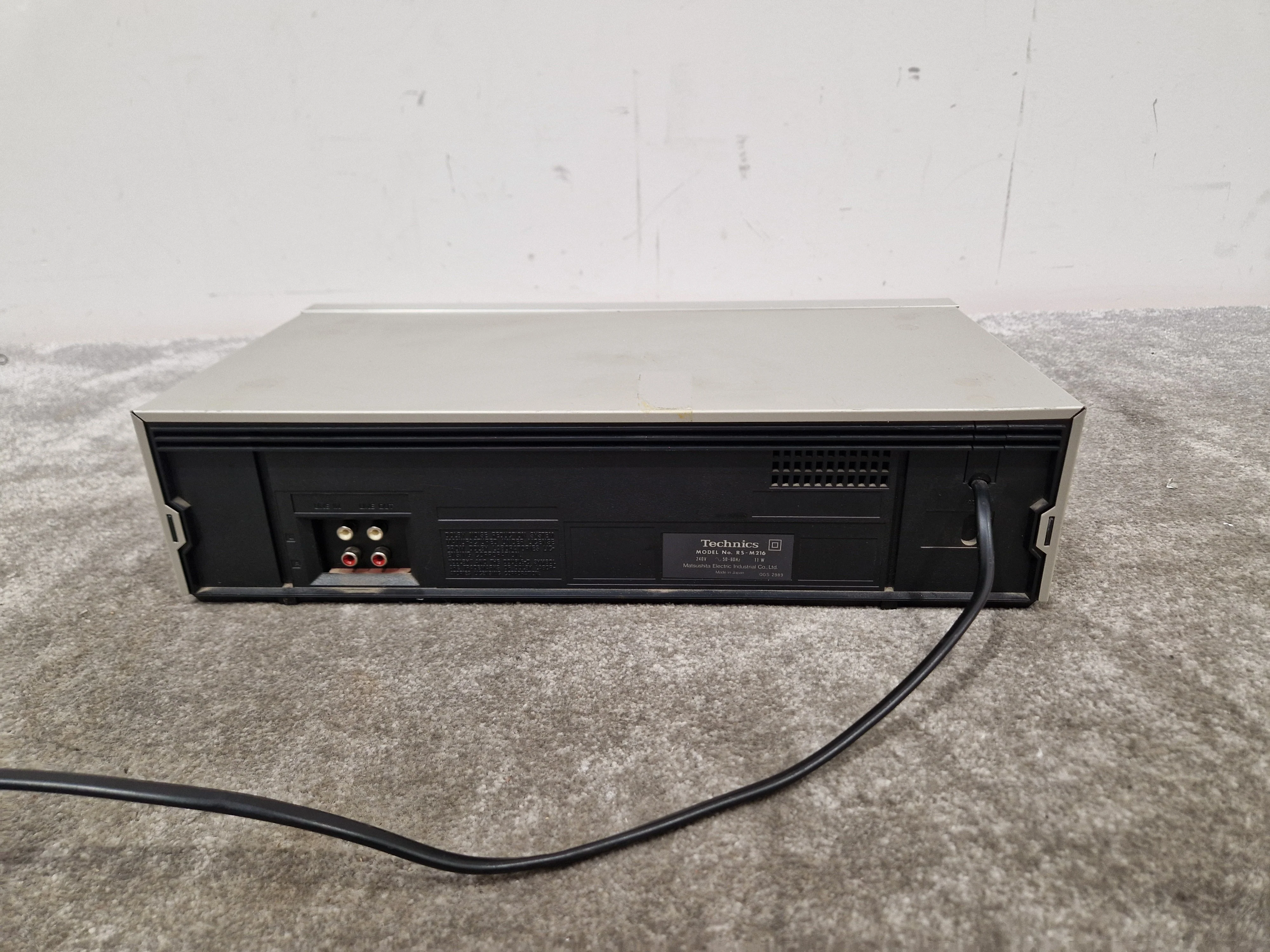 Technics Rs-m216 Cassette Deck - High Fidelity Audio, Dolby B/C Noise Reduction - Fair w/ Manuals - Image 5
