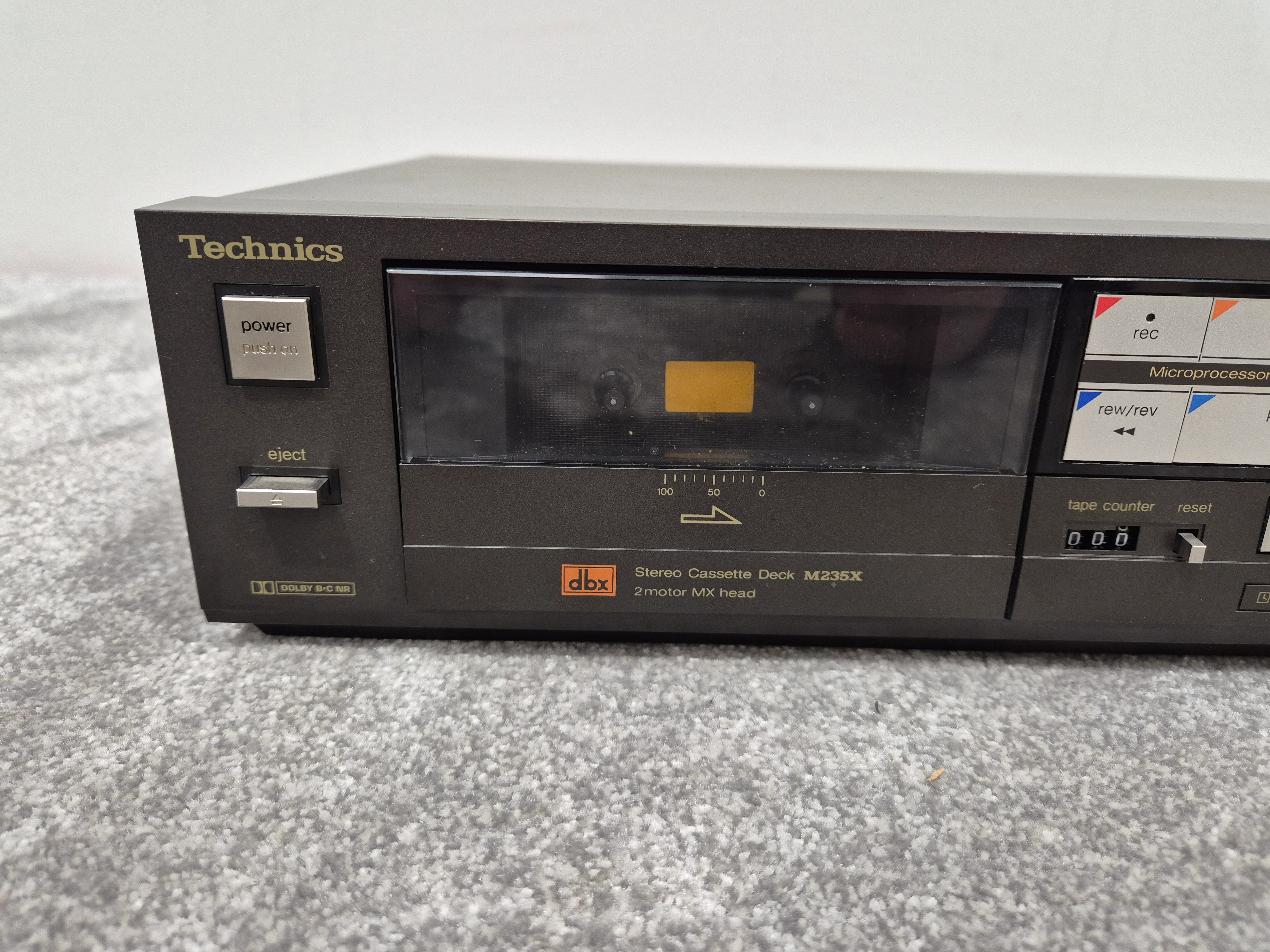 Technics RS-M235X - Stereo Cassette Deck ( Spare or Repairs ) - Image 2