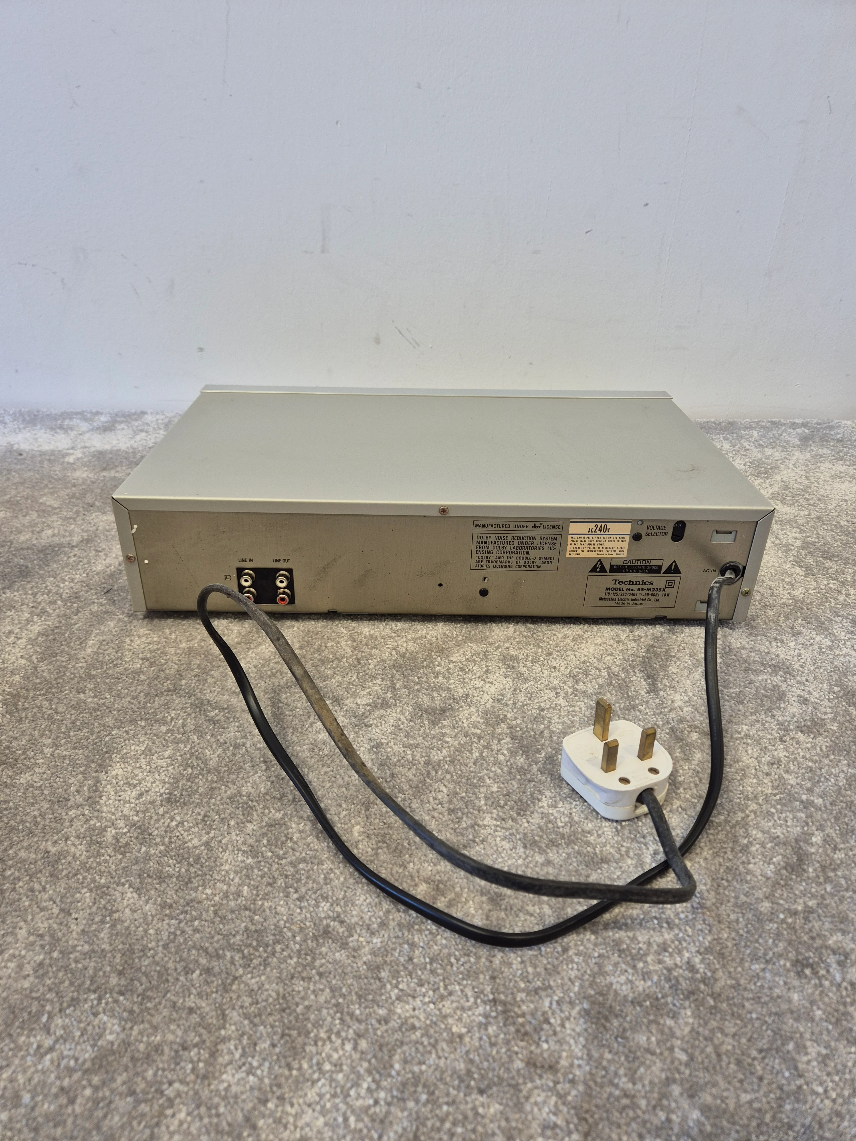 Technics RS-M235X Stereo Cassette Deck – Spares or Repairs - Image 7