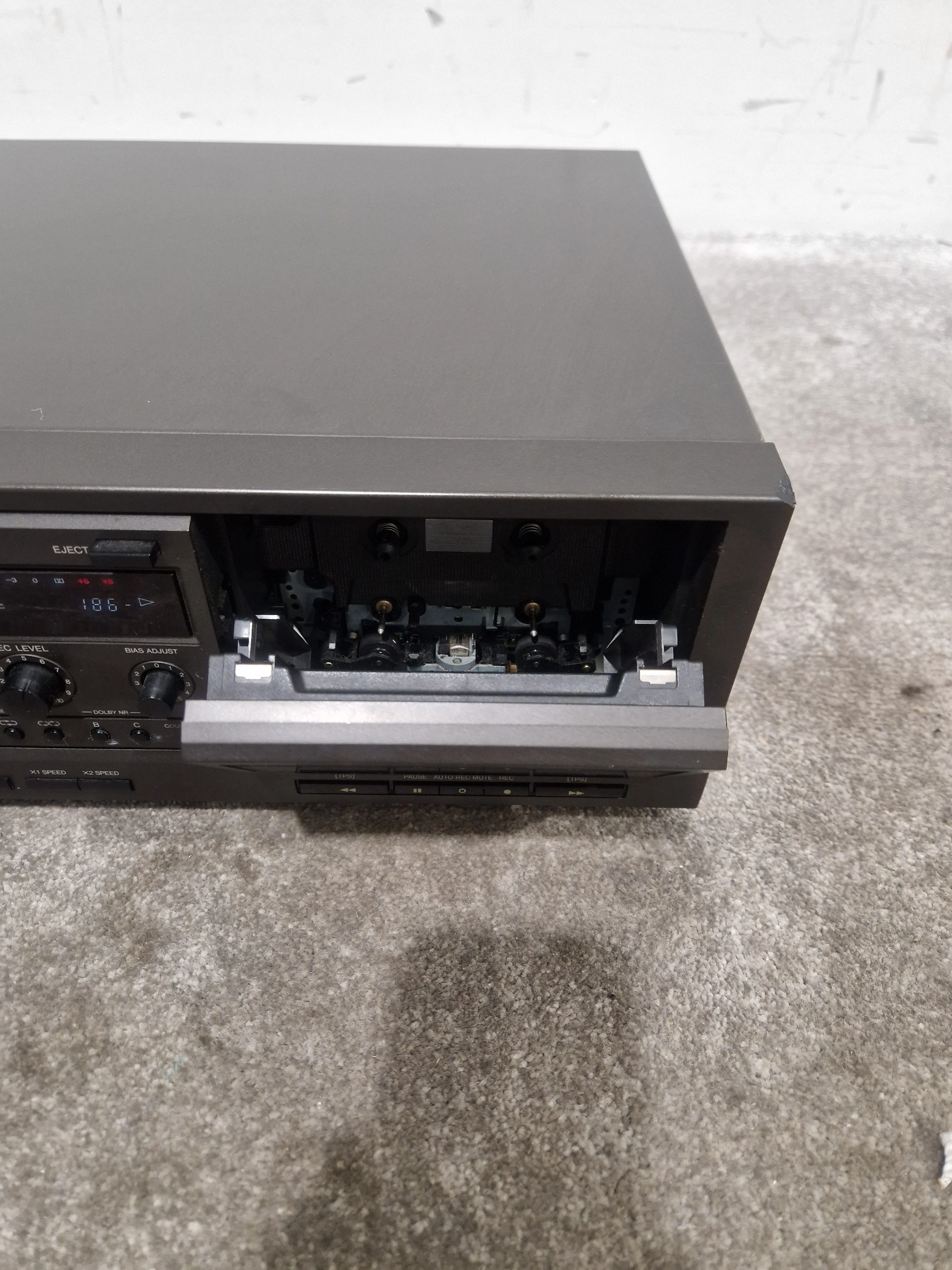 Technics RS-TR333 - Stereo Double Cassette Deck - Black - Excellent - Image 12