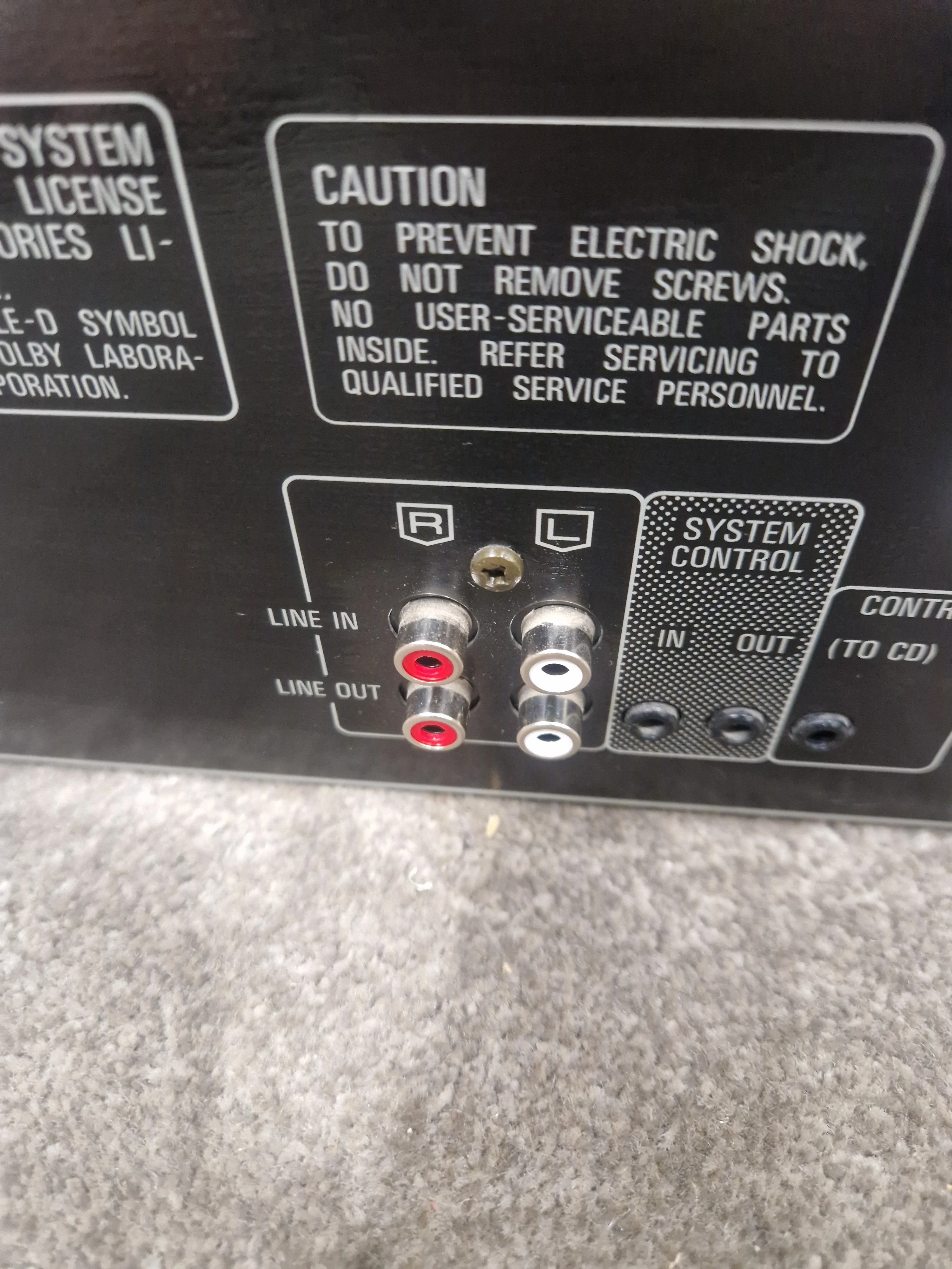 Technics RS-X102 - Stereo Double Cassette Deck - Good - Image 10