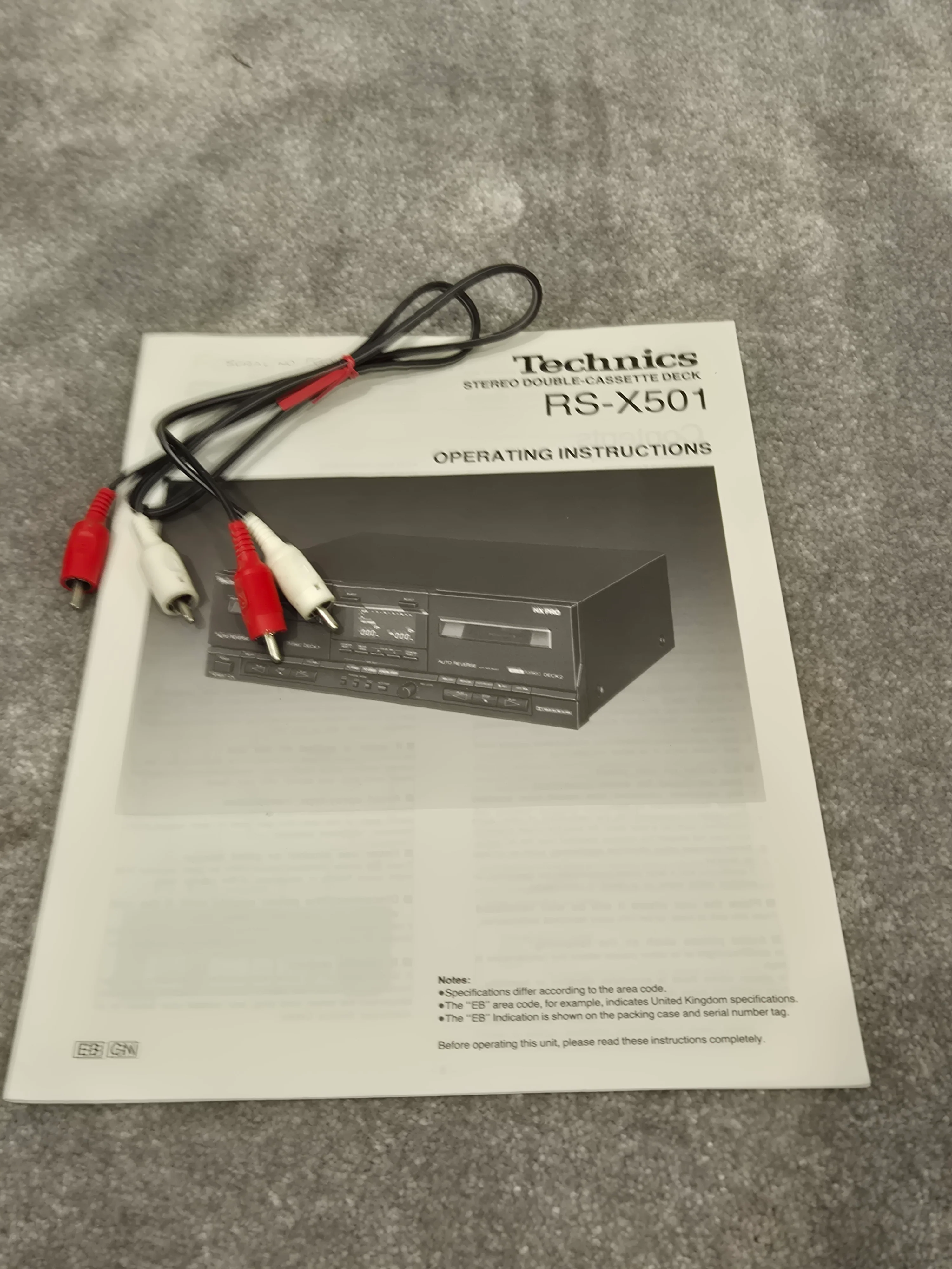 Technics RS-X501 - Stereo Double Cassette Deck - Excellent - Image 13