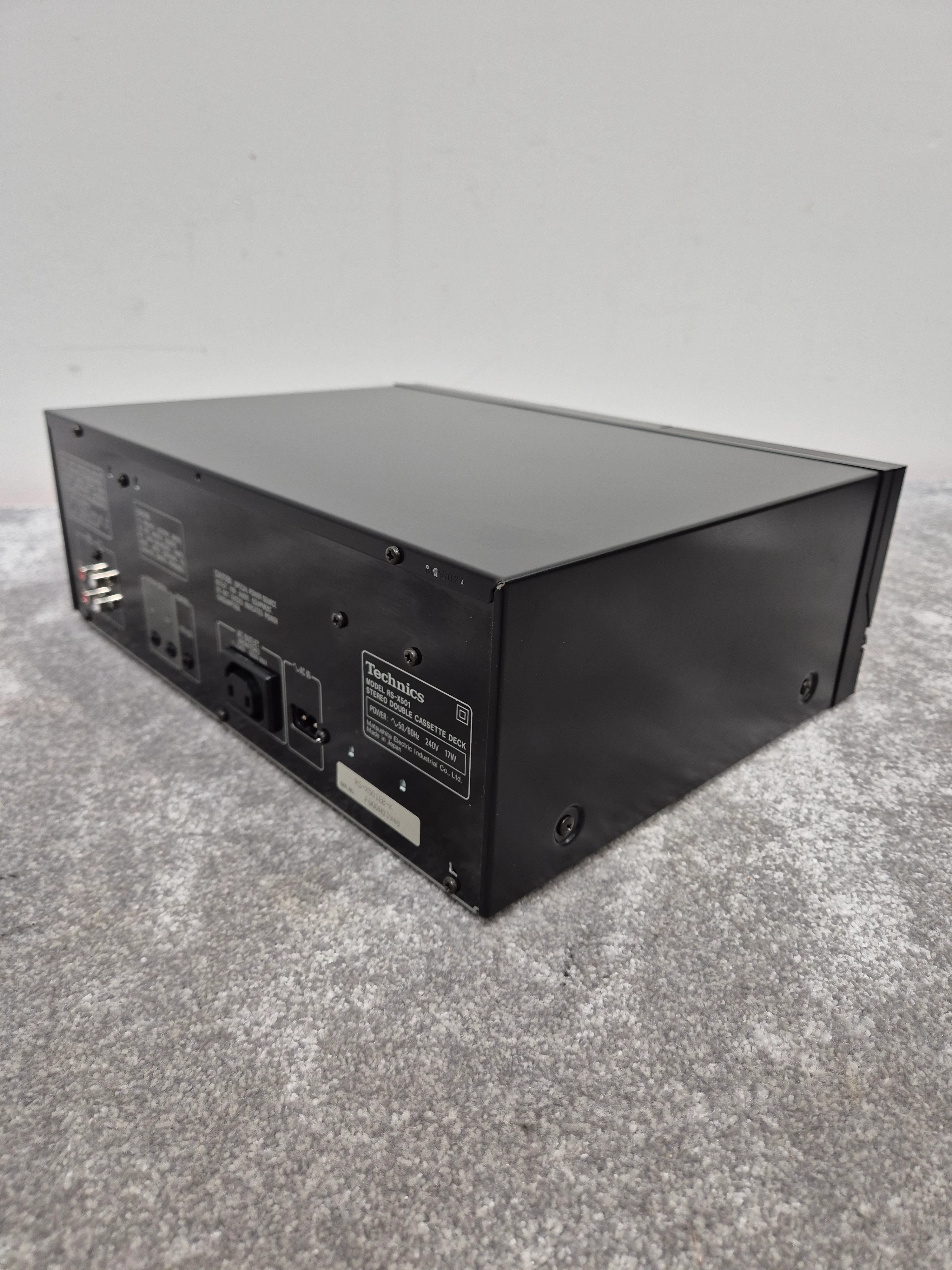 Technics RS-X501 - Stereo Double Cassette Deck - Excellent - Image 7