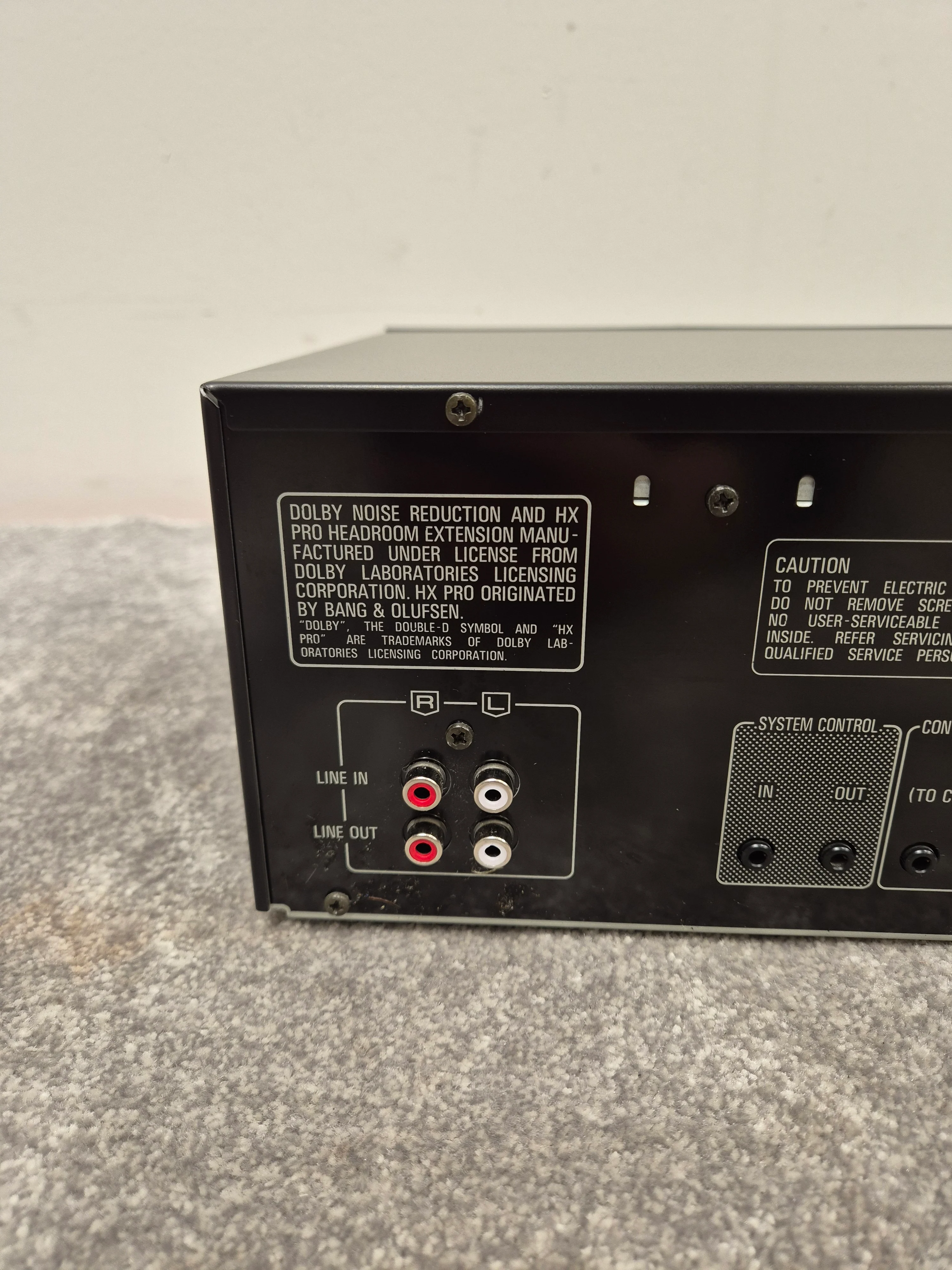 Technics RS-X501 - Stereo Double Cassette Deck - Excellent - Image 9