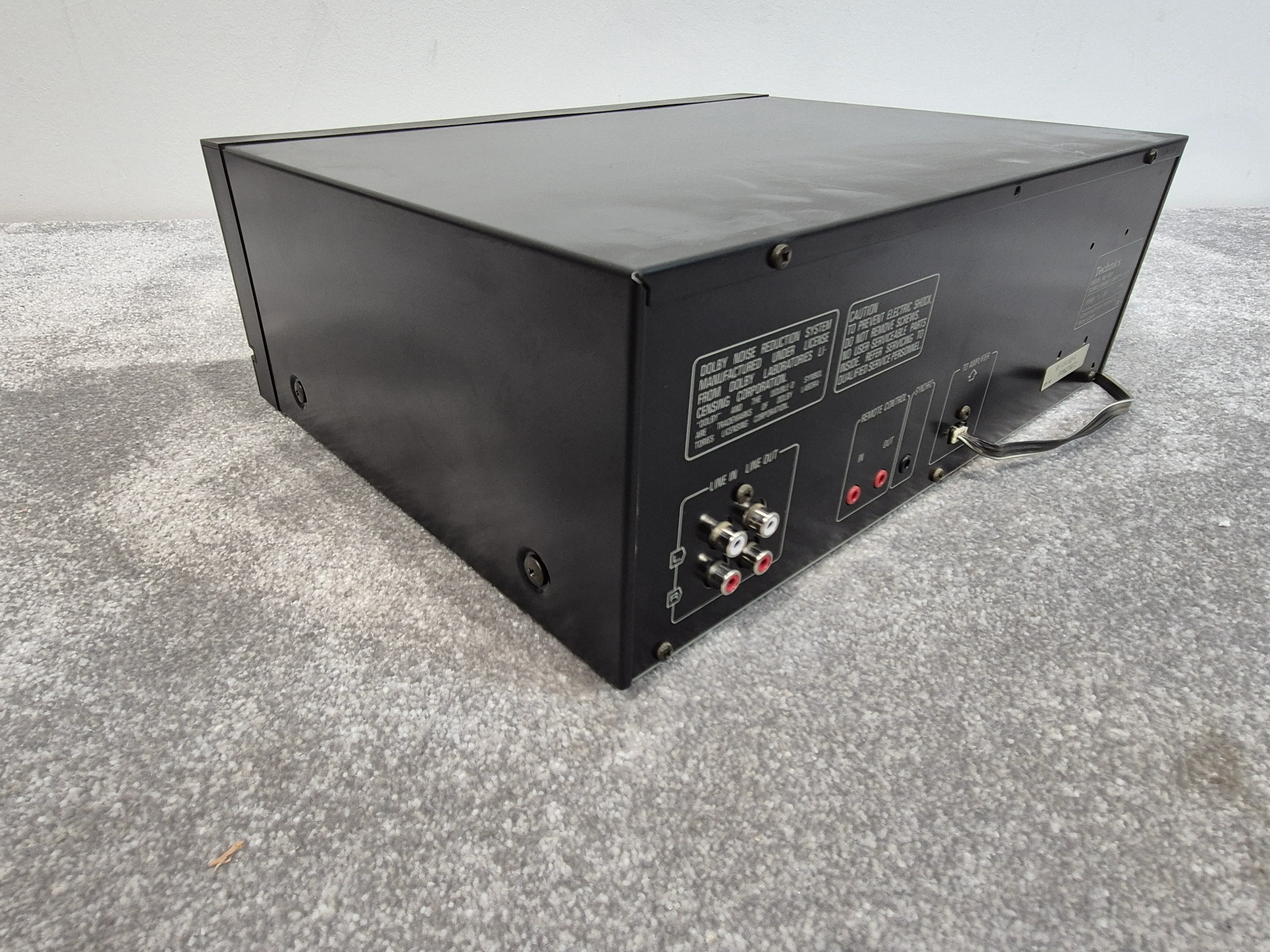 Technics RS-X911 - Stereo Double Cassette Deck (Read Description) - Image 5
