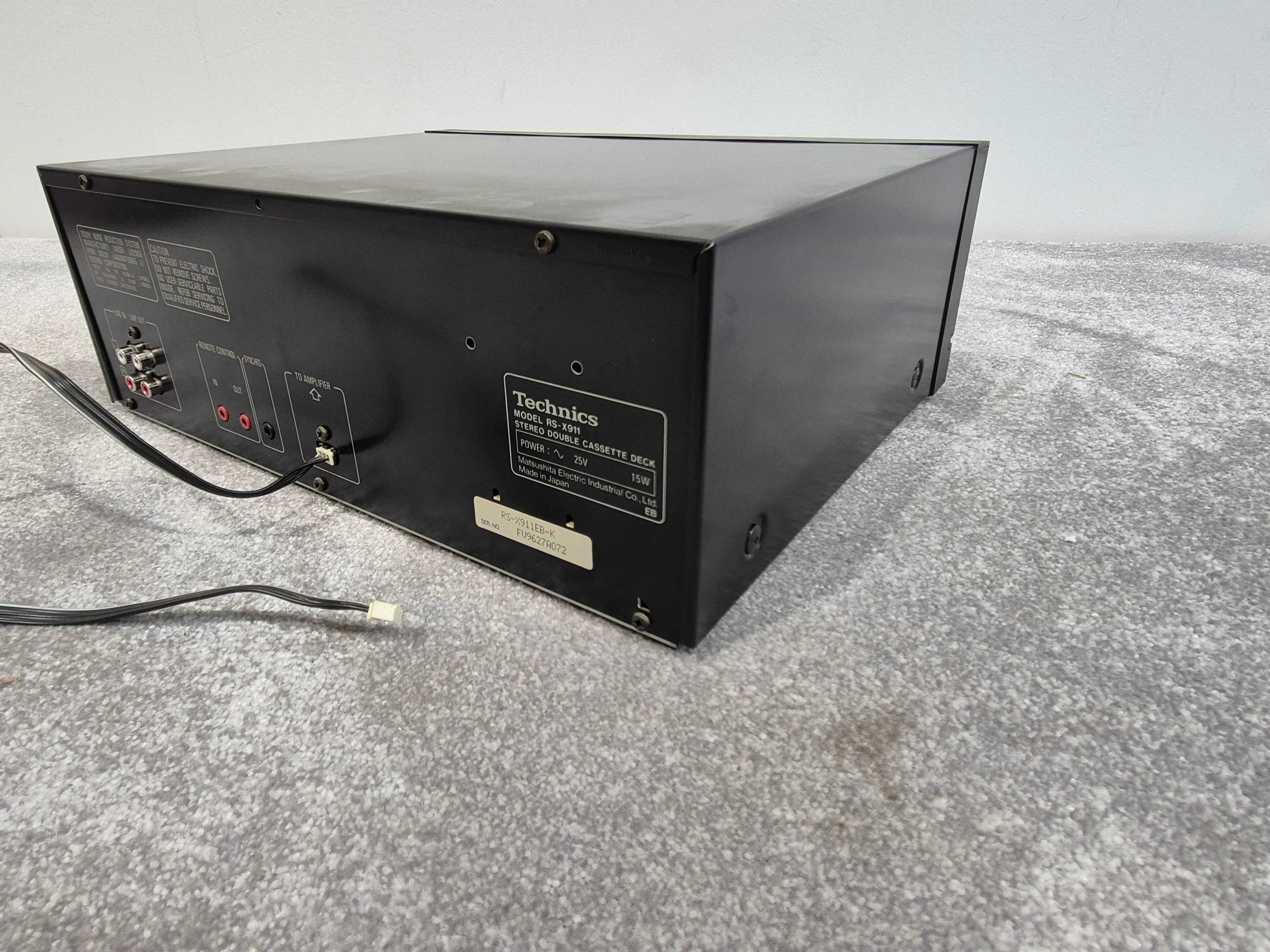 Technics RS-X911 - Stereo Double Cassette Deck (Read Description) - Image 7