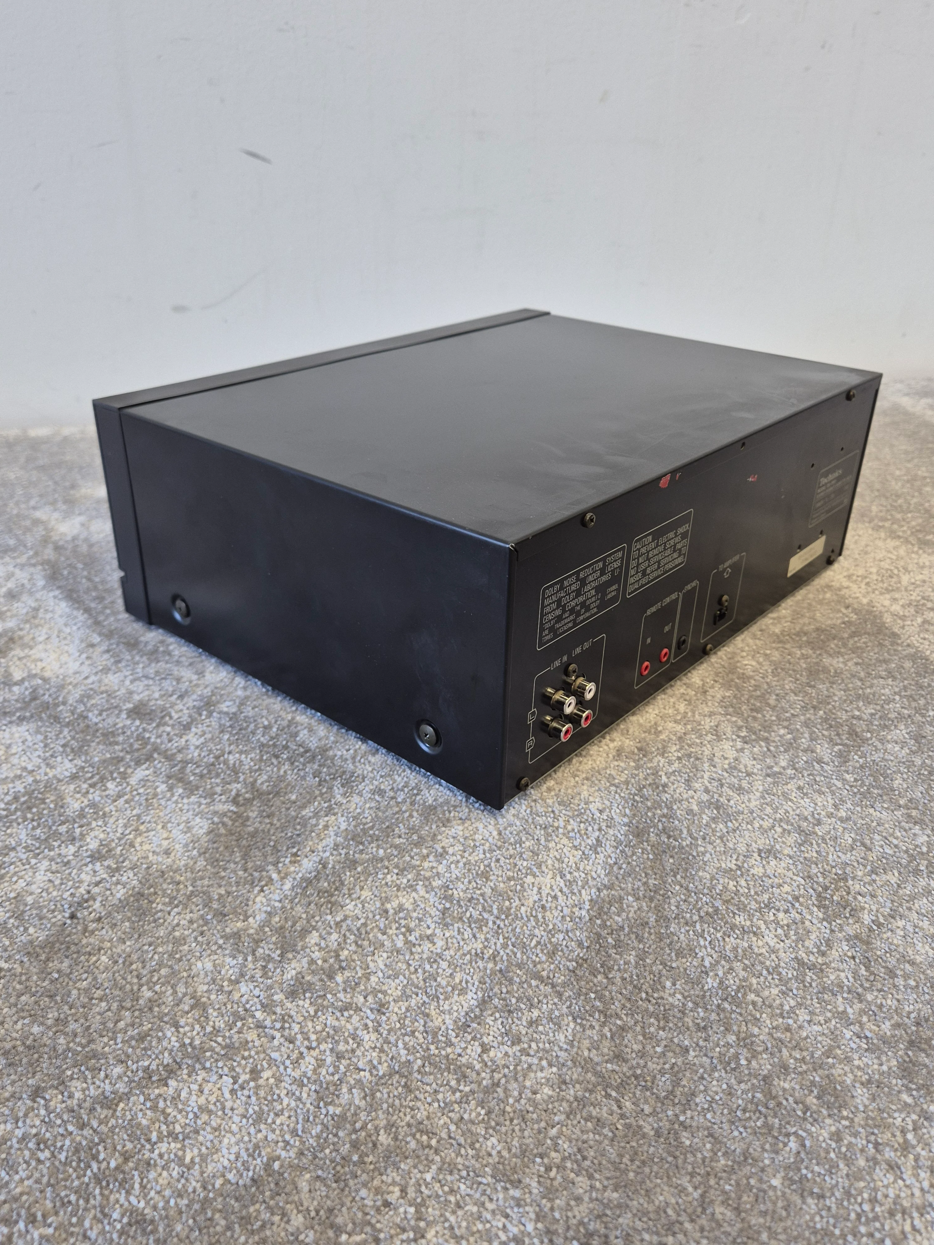 Technics RS-X911 - Stereo Double Cassette Deck (Read Description) - Image 7
