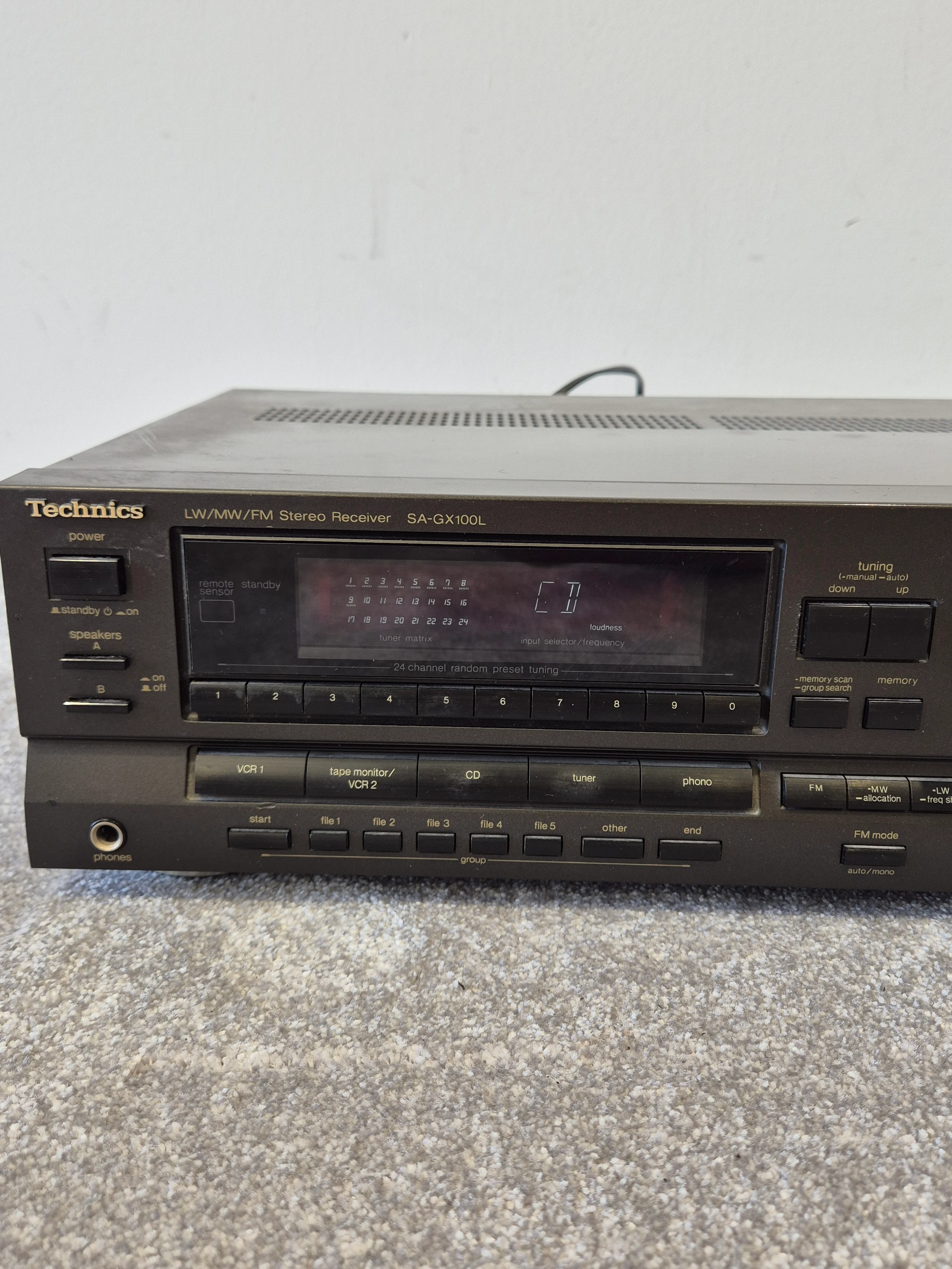 Technics SA-GX100L - Audio Receiver - Image 2