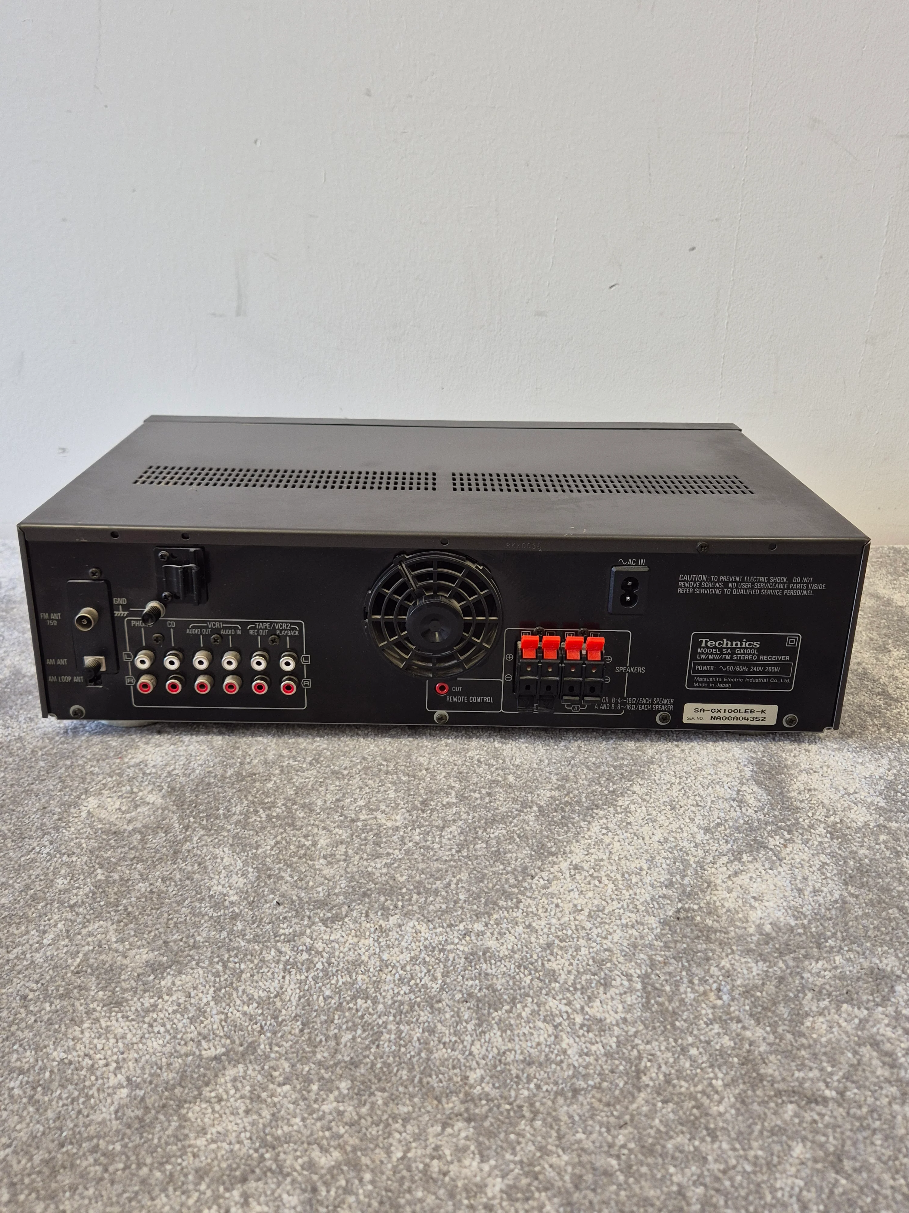 Technics SA-GX100L - Audio Receiver - Image 6