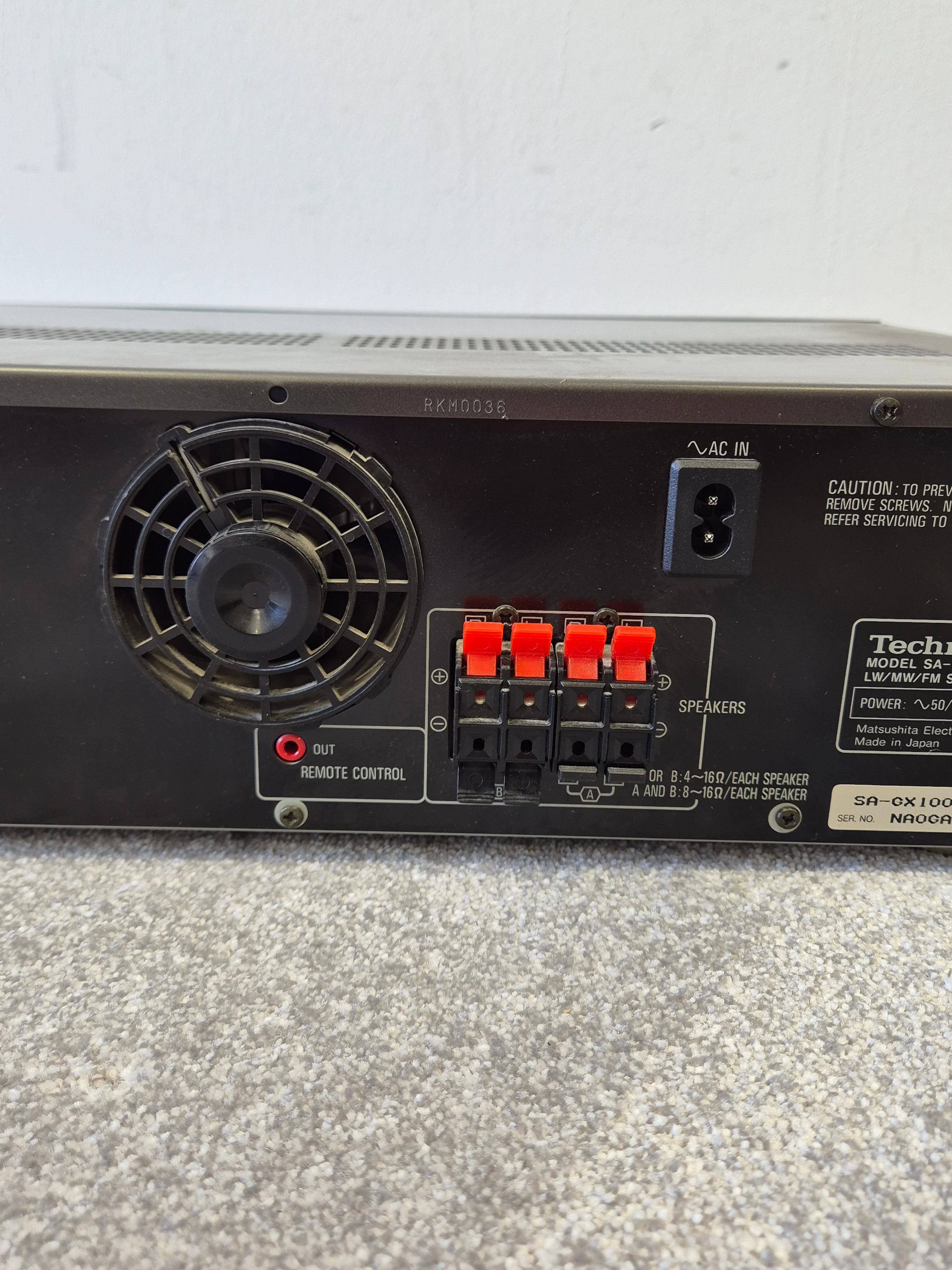Technics SA-GX100L - Audio Receiver - Image 8