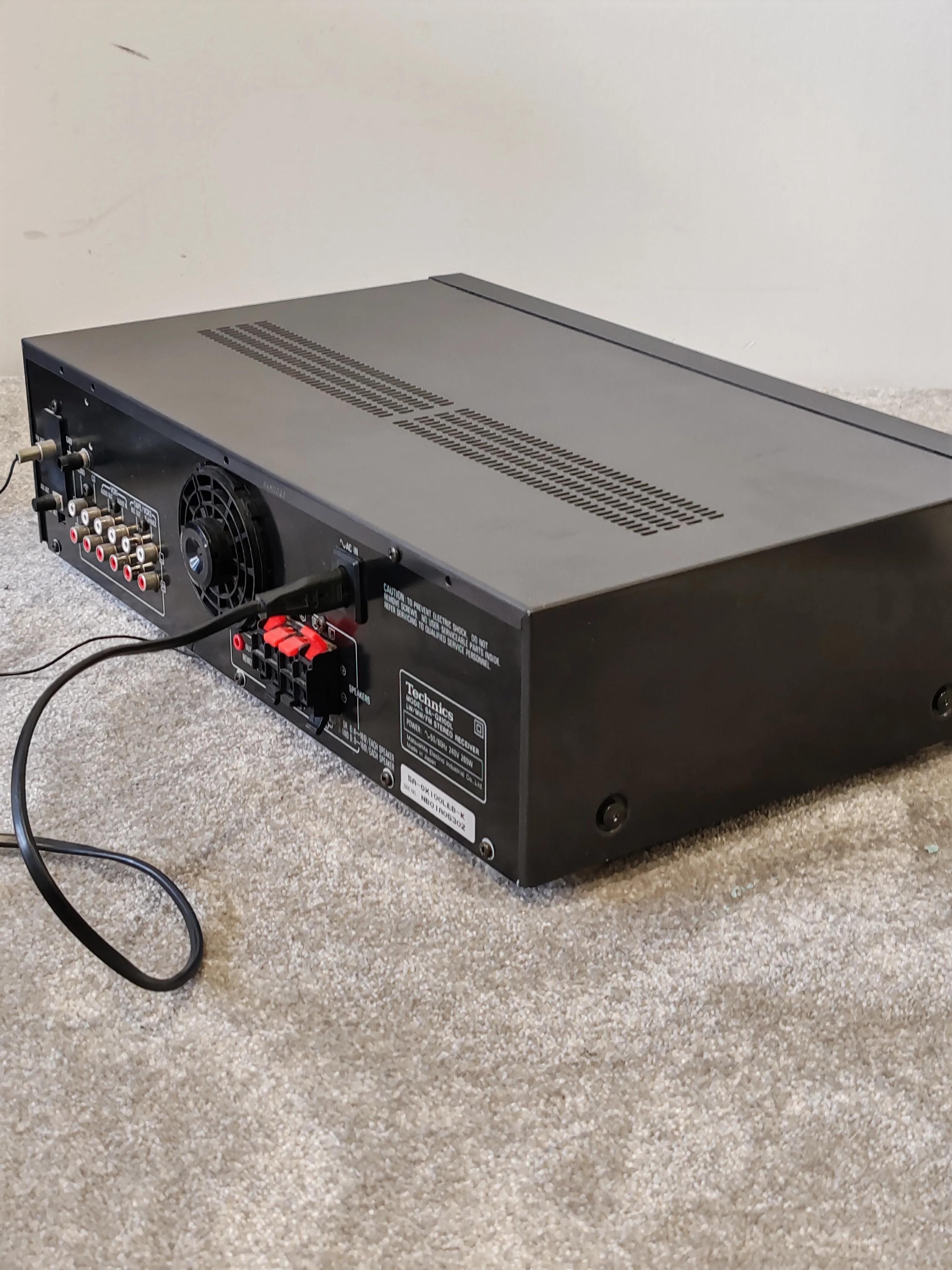 Technics SA-GX100L Stereo Receiver – Classic Hi-Fi Performance Very Good Condition - Image 6