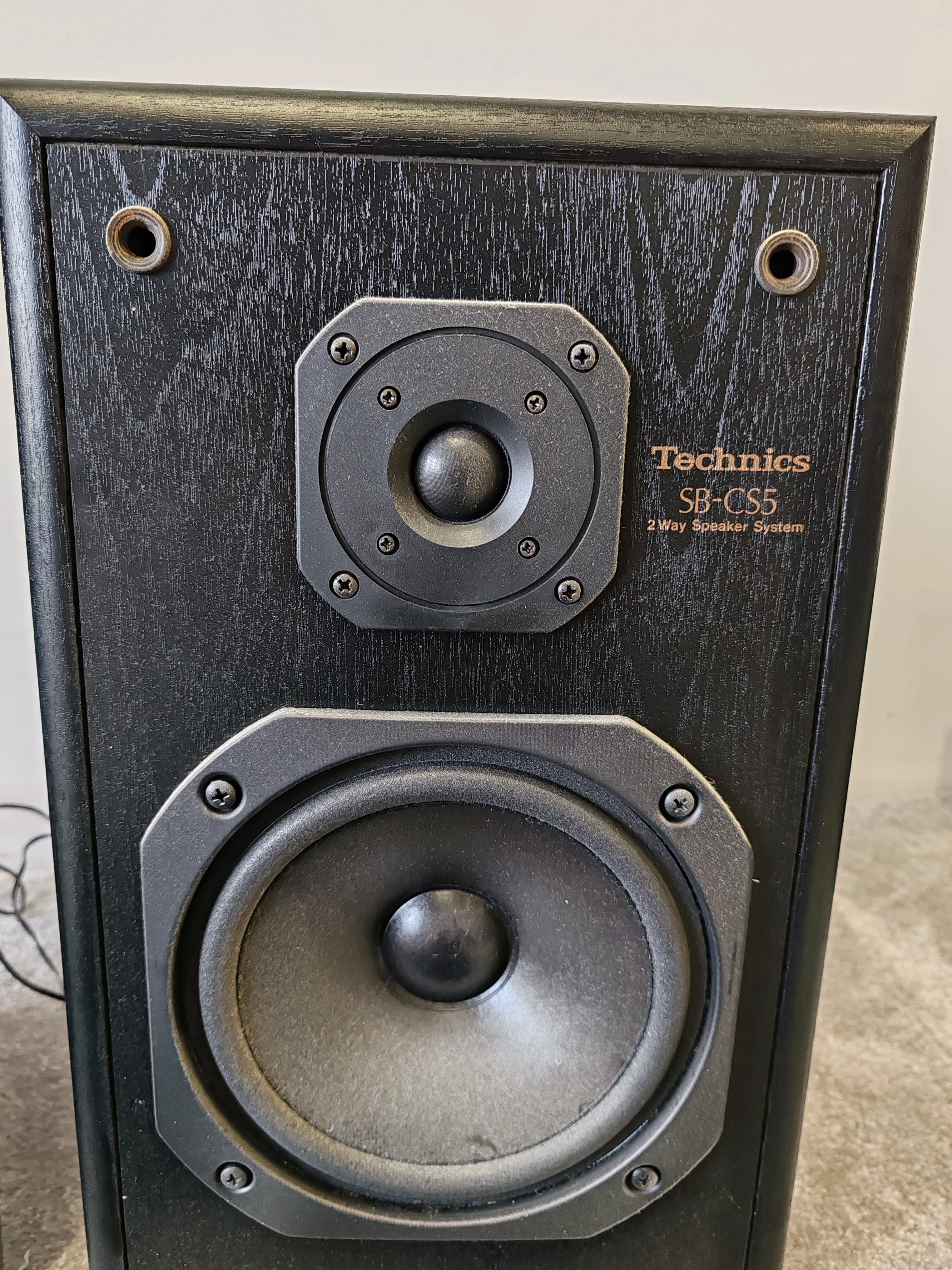 Technics SB-CS5 Hi-Fi Speaker System Pair- Very Good Condition - Image 4