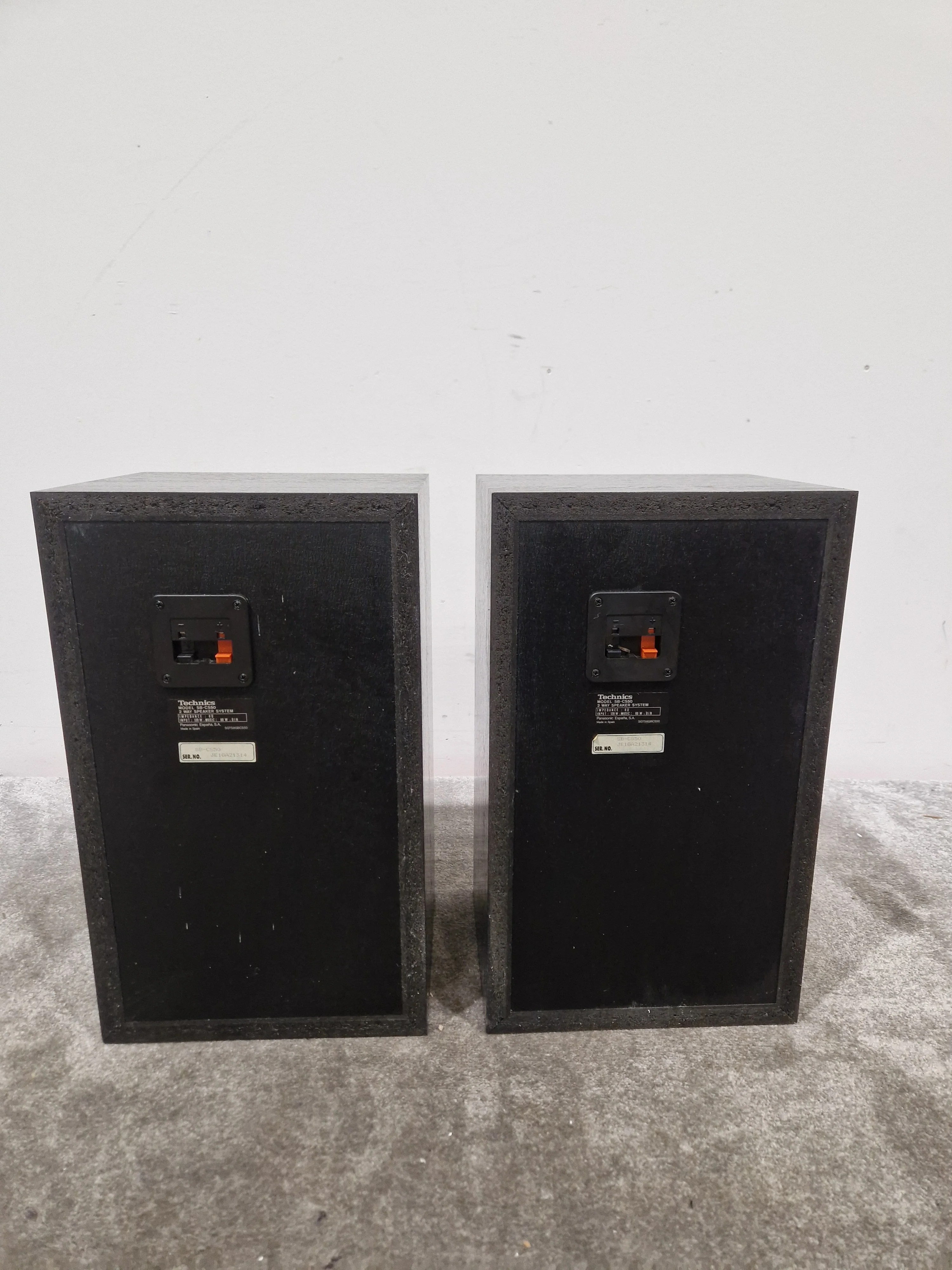 TECHNICS SB-CS50 2-Way Speakers System 120W 8 Ohms – Speaker - Good - Image 11