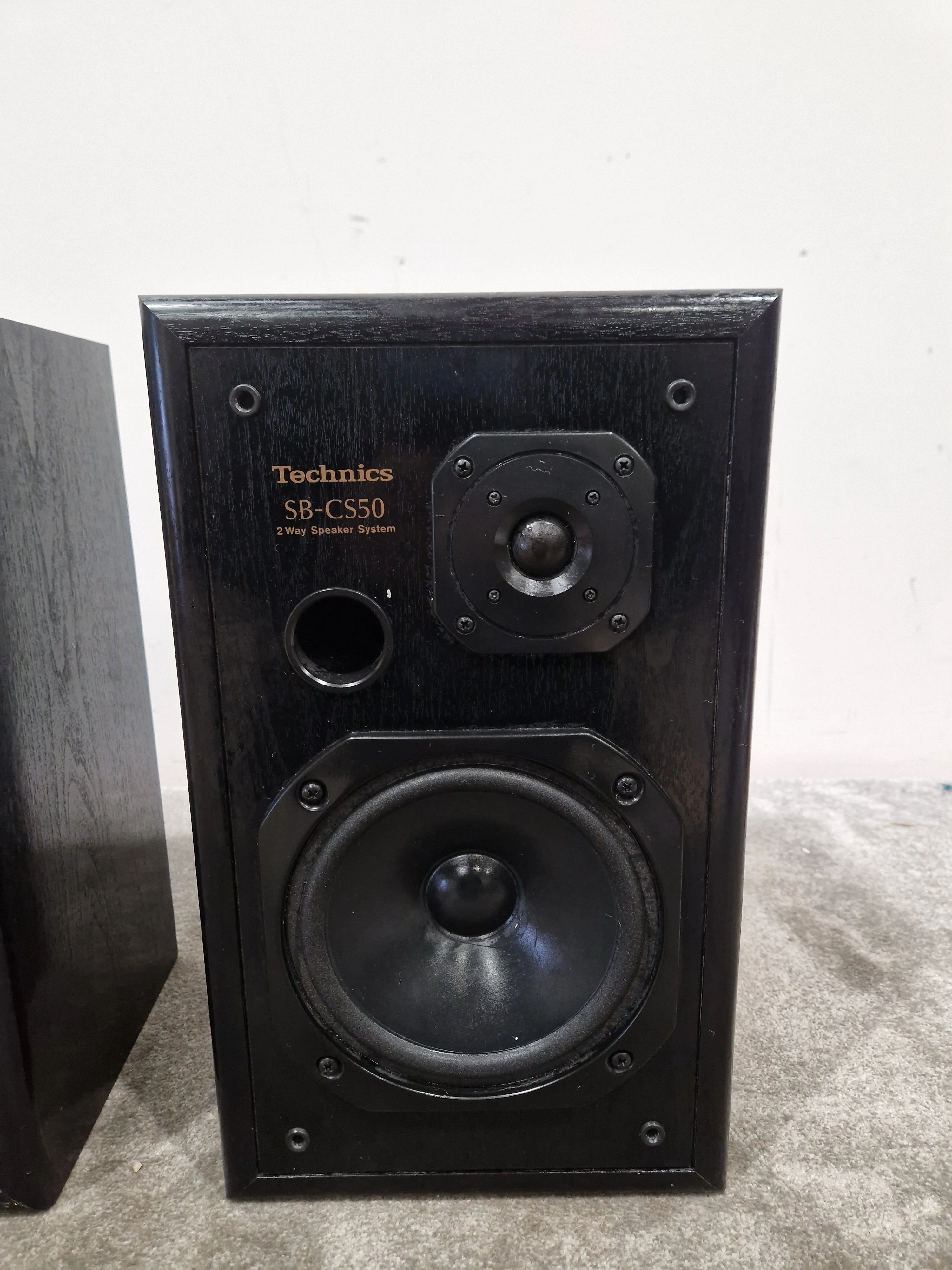 TECHNICS SB-CS50 2-Way Speakers System 120W 8 Ohms – Speaker - Good - Image 5