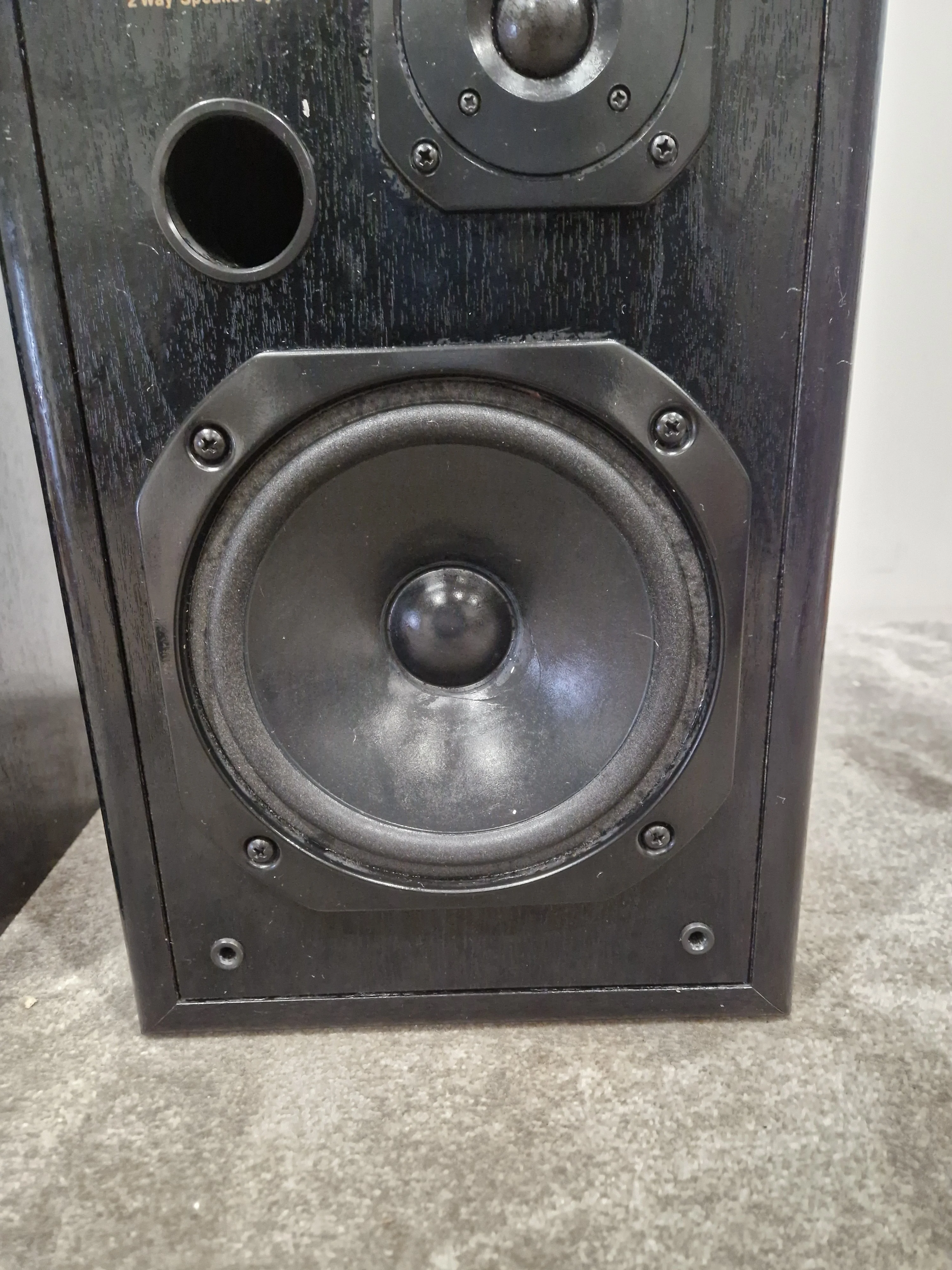 TECHNICS SB-CS50 2-Way Speakers System 120W 8 Ohms – Speaker - Good - Image 6