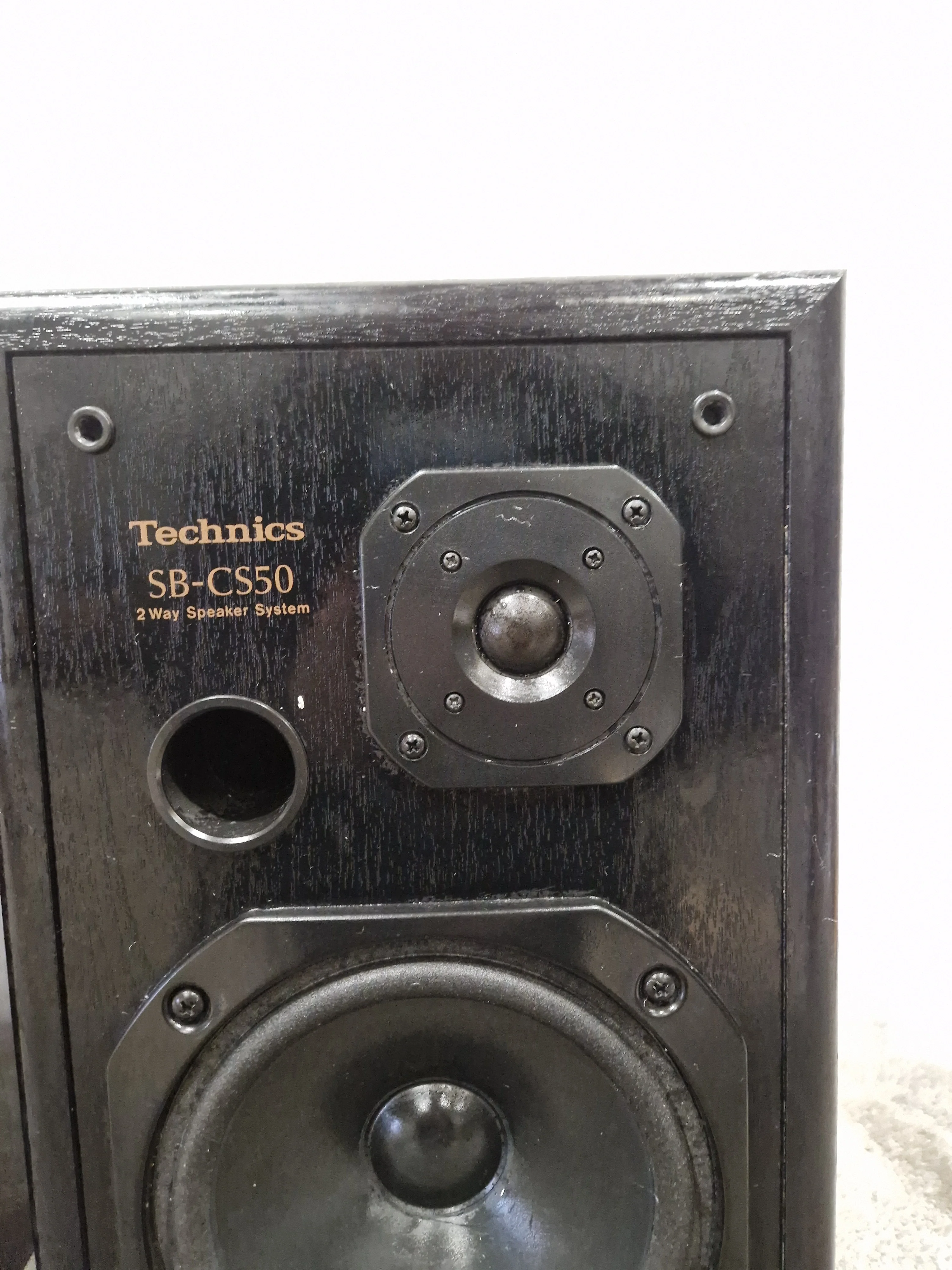 TECHNICS SB-CS50 2-Way Speakers System 120W 8 Ohms – Speaker - Good - Image 7
