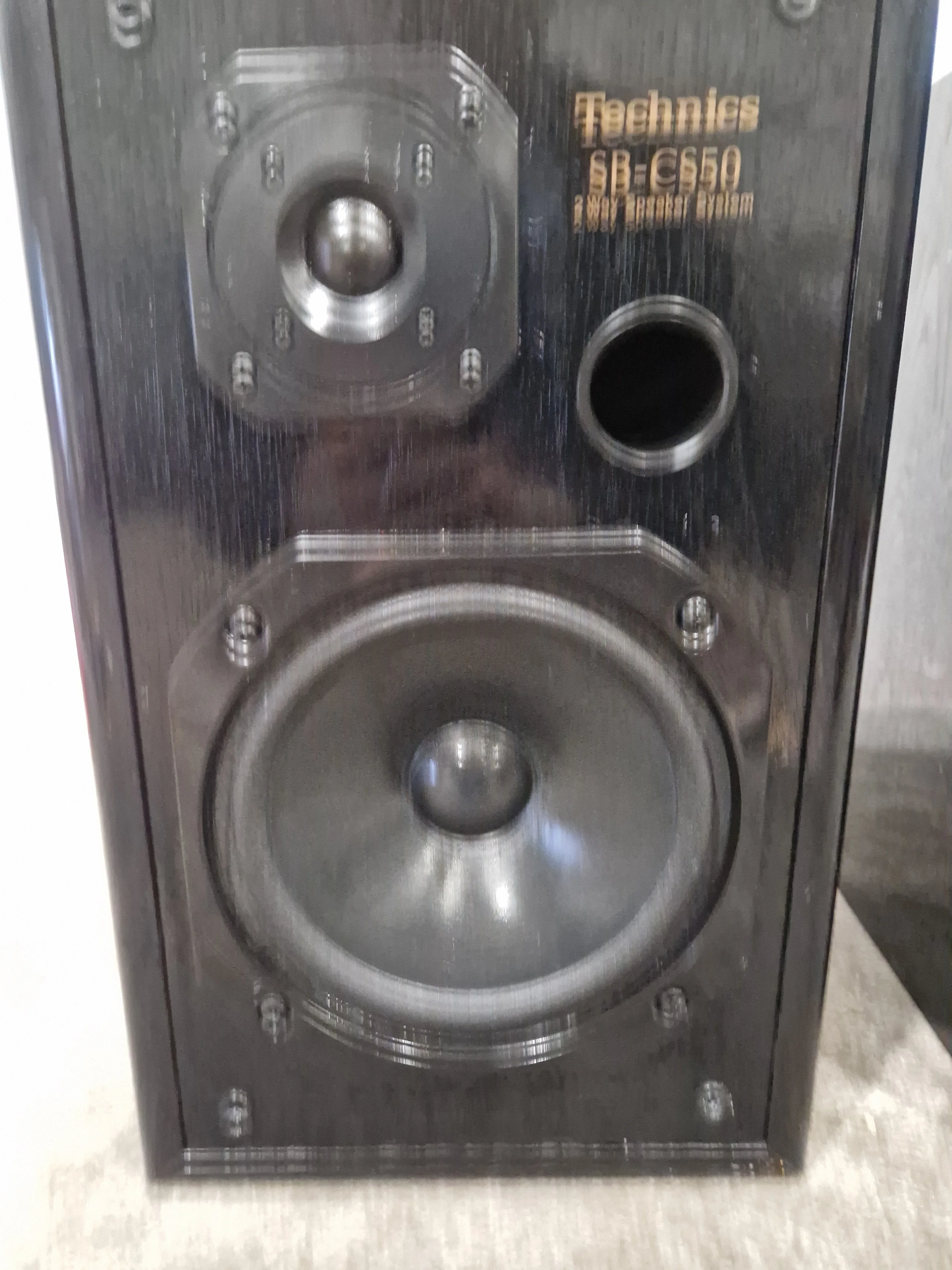 TECHNICS SB-CS50 2-Way Speakers System 120W 8 Ohms – Speaker - Good - Image 8