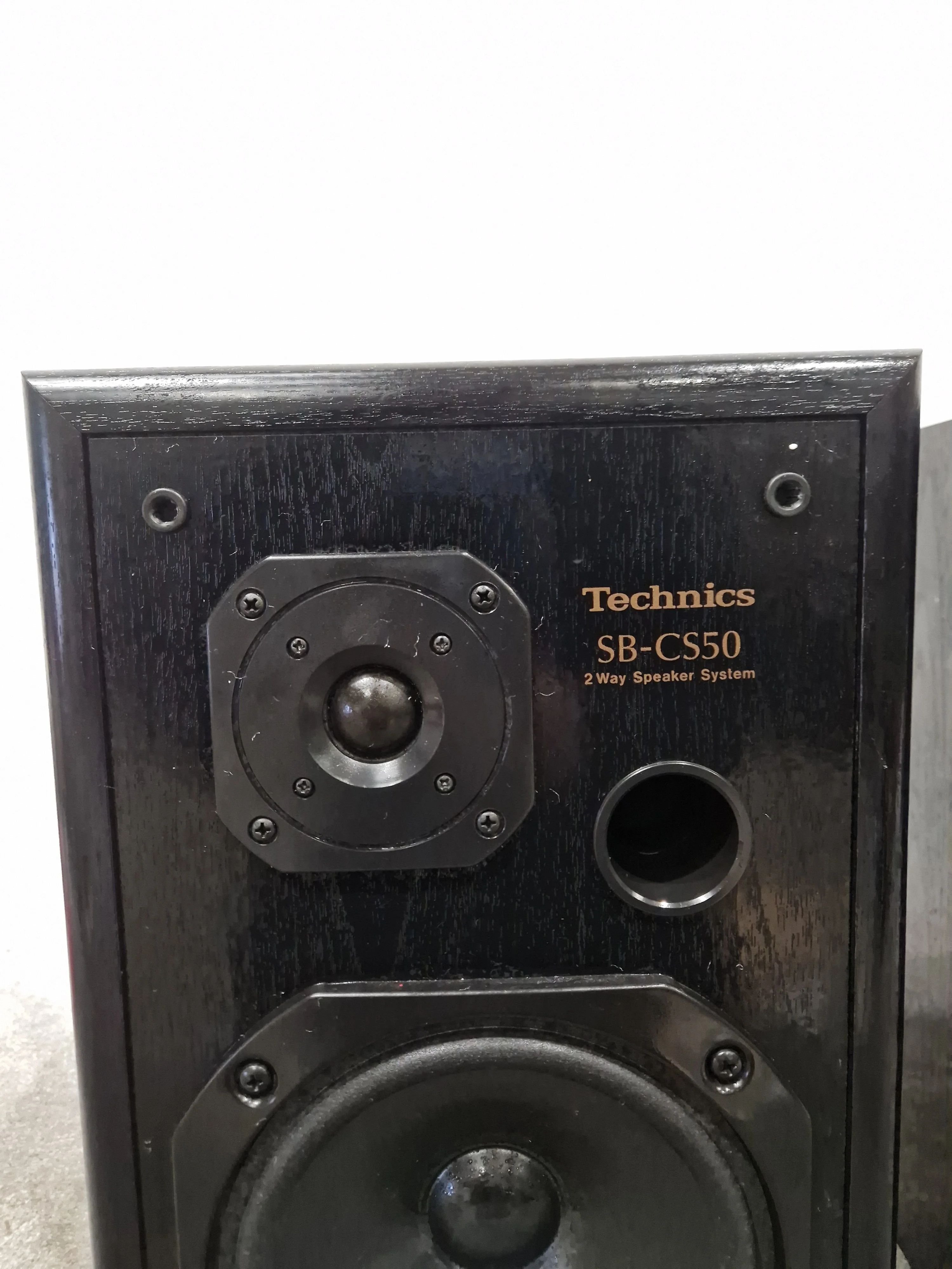 TECHNICS SB-CS50 2-Way Speakers System 120W 8 Ohms – Speaker - Good - Image 9