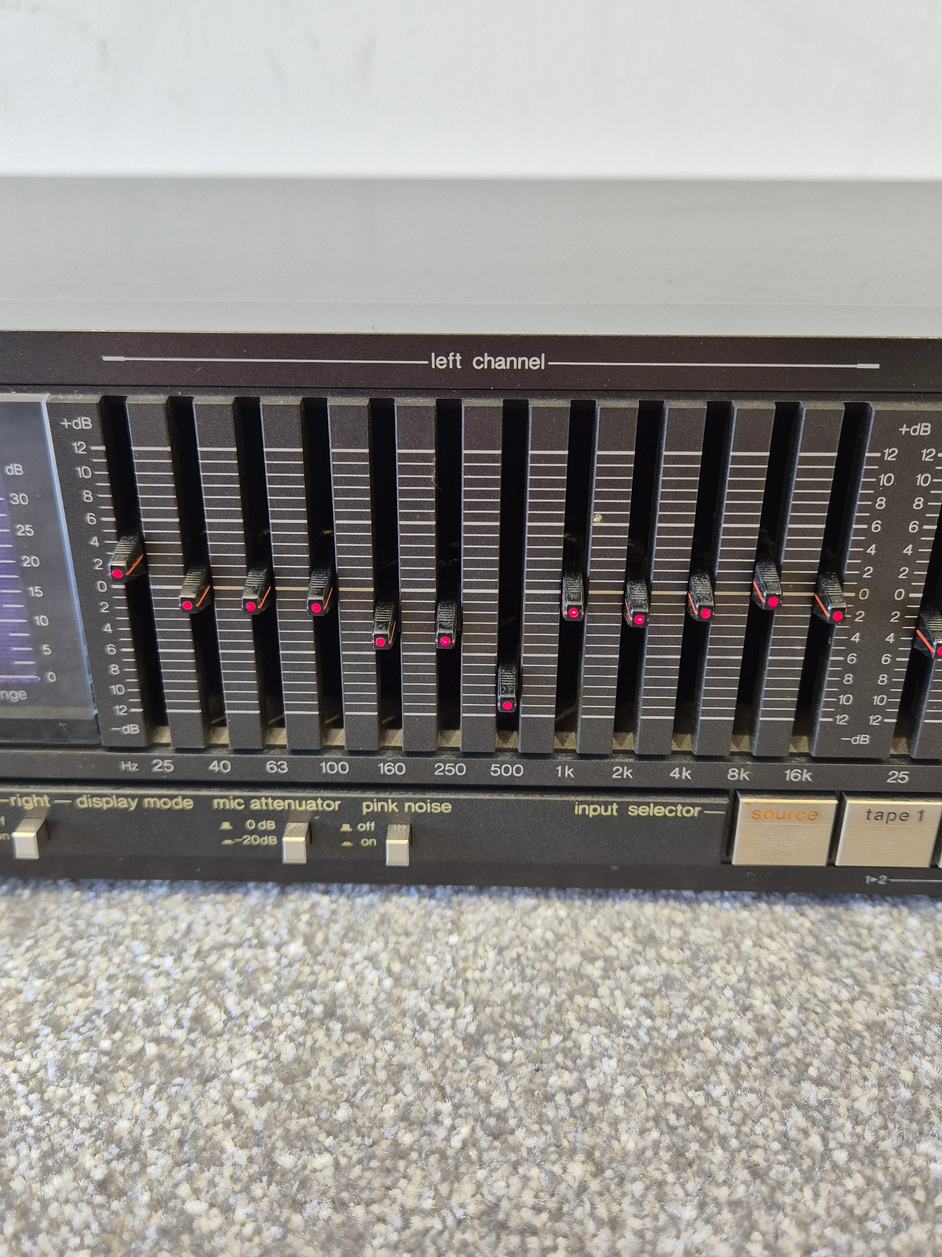 Technics SH-8055 - Stereo Graphic Equalizer - Excellent - Image 2