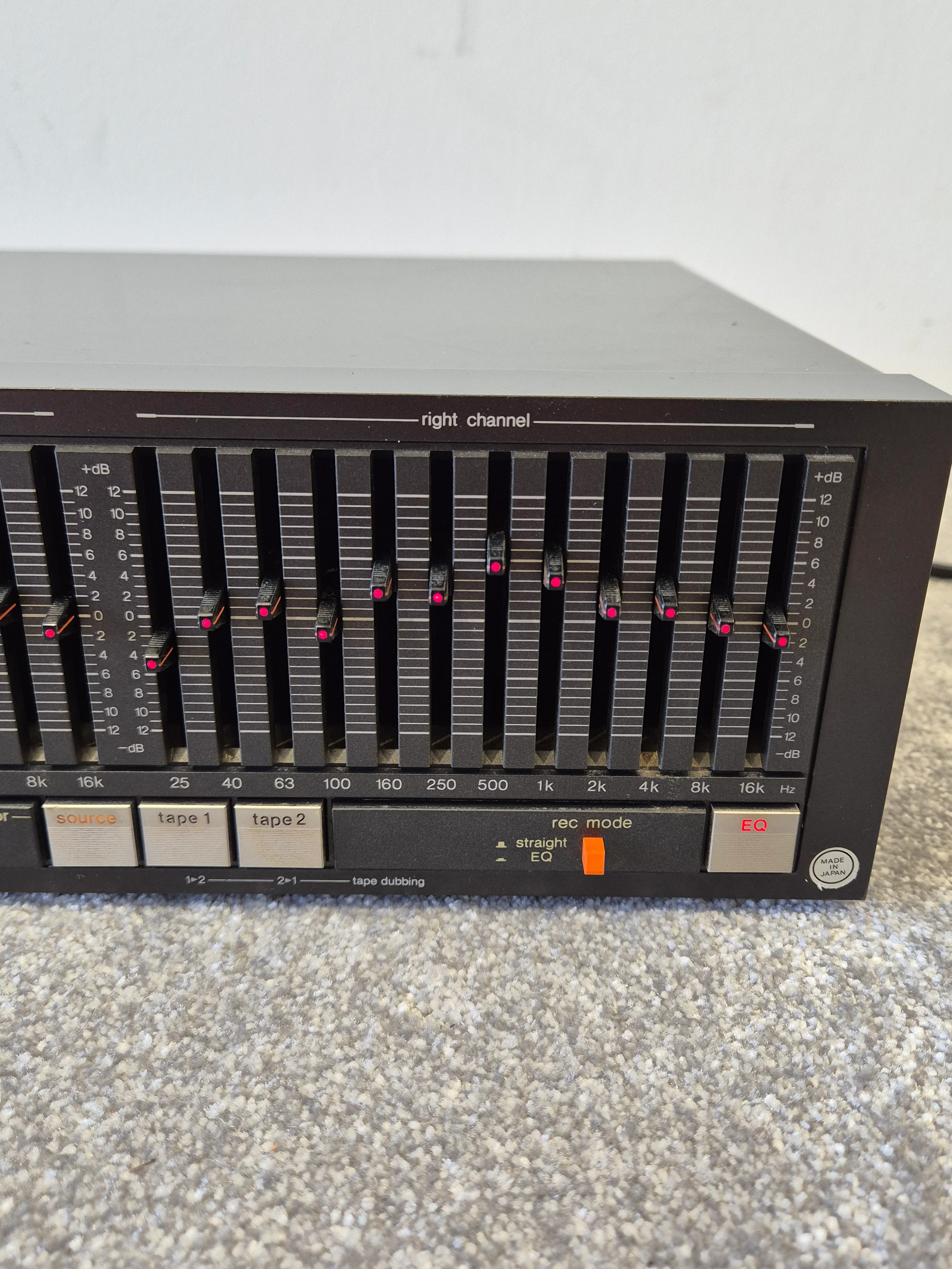Technics SH-8055 - Stereo Graphic Equalizer - Excellent - Image 3