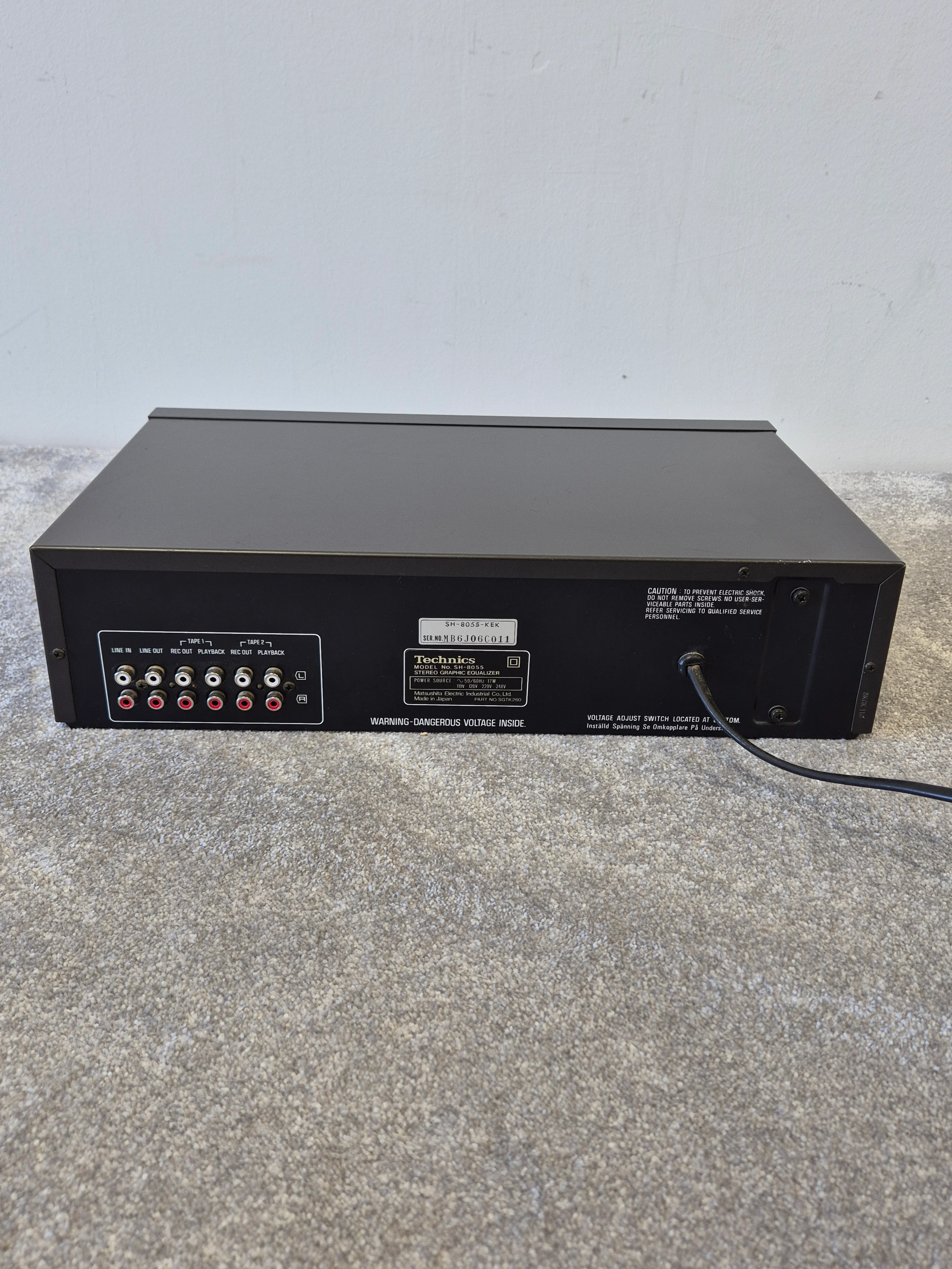 Technics SH-8055 - Stereo Graphic Equalizer - Excellent - Image 7